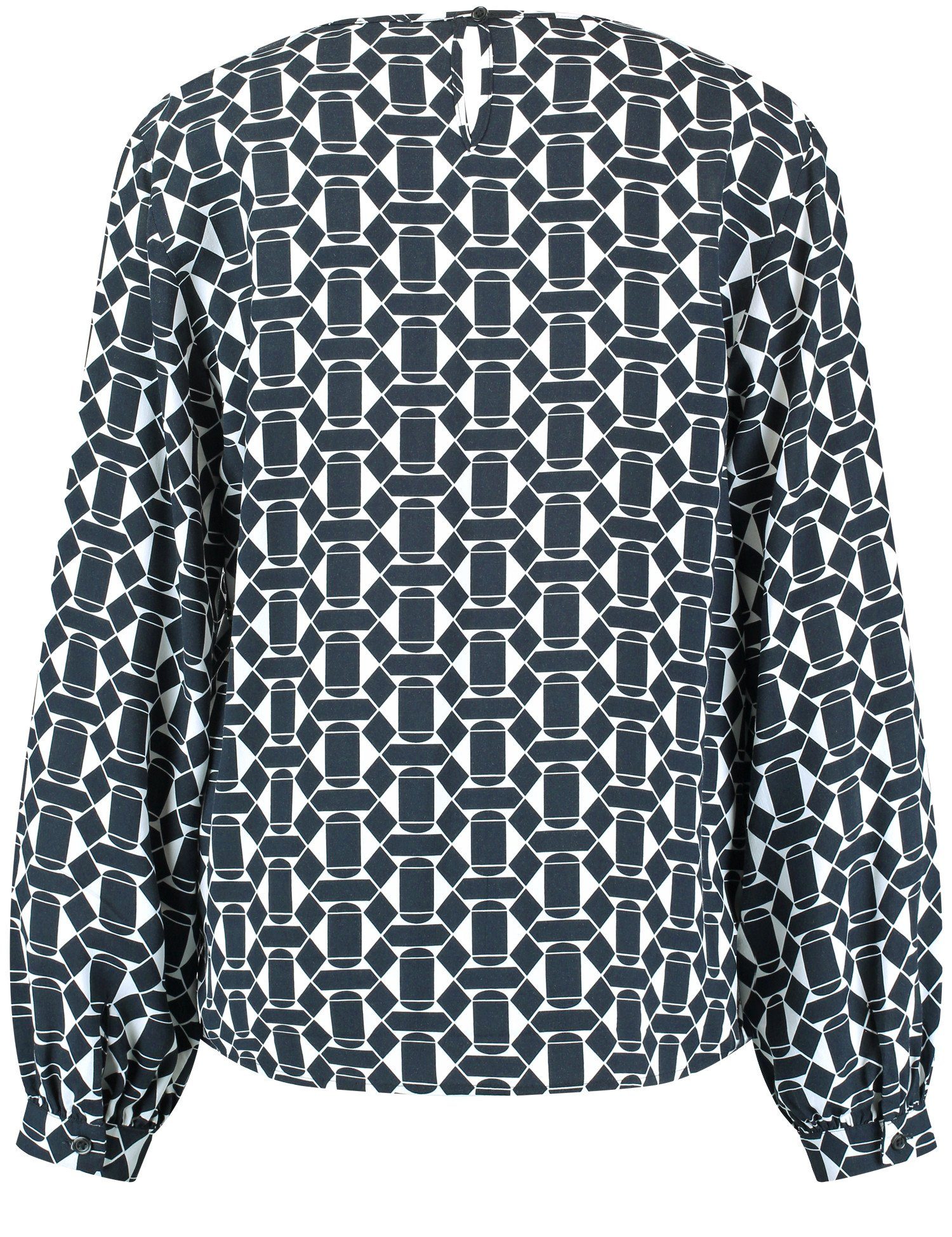 GERRY WEBER Langarmbluse Muster grafischem mit Blusenshirt