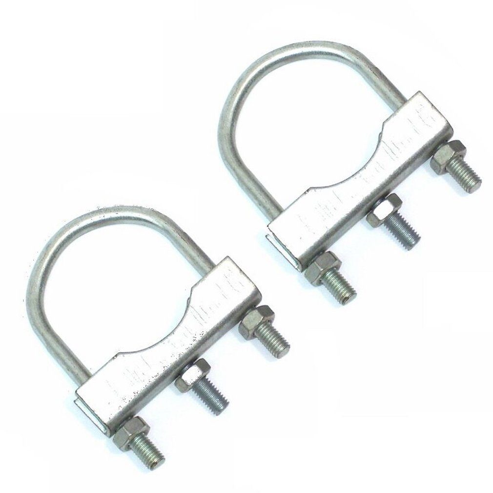 Apex Rohrschelle 2 x Rohrdeichselbefestigung Klemmschelle Klemmhalter für Stützrad, (2-St)