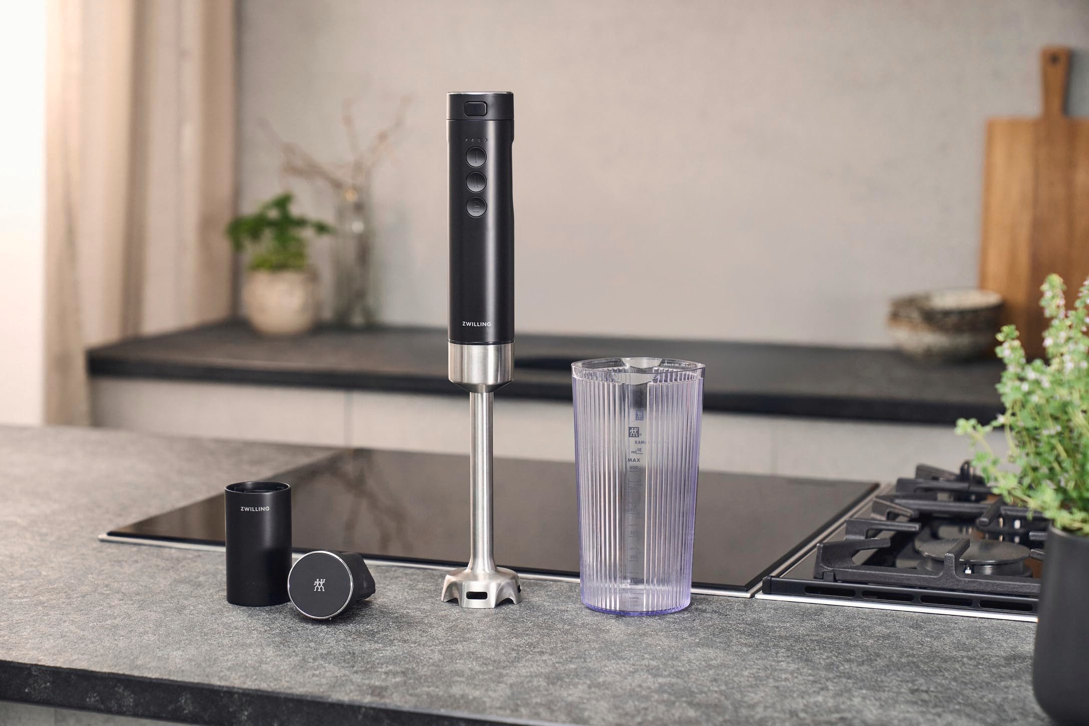 Zwilling Stabmixer XTEND, Kabelloser Akku-Stabmixer mit Winglet-Klinge und Soft-Start