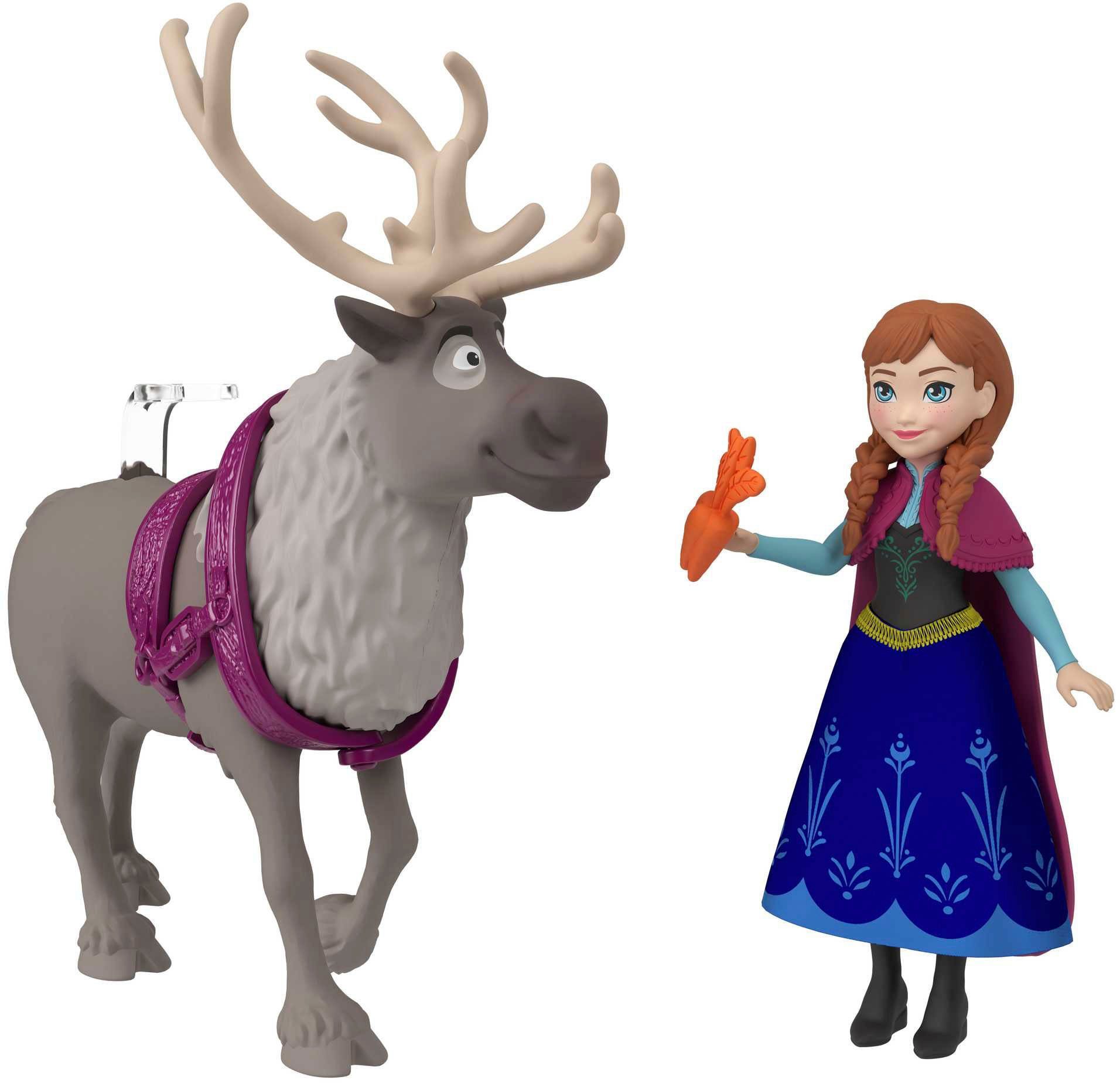 Die Anziehpuppe Disney Geschichten-Set Eiskönigin, Mattel®