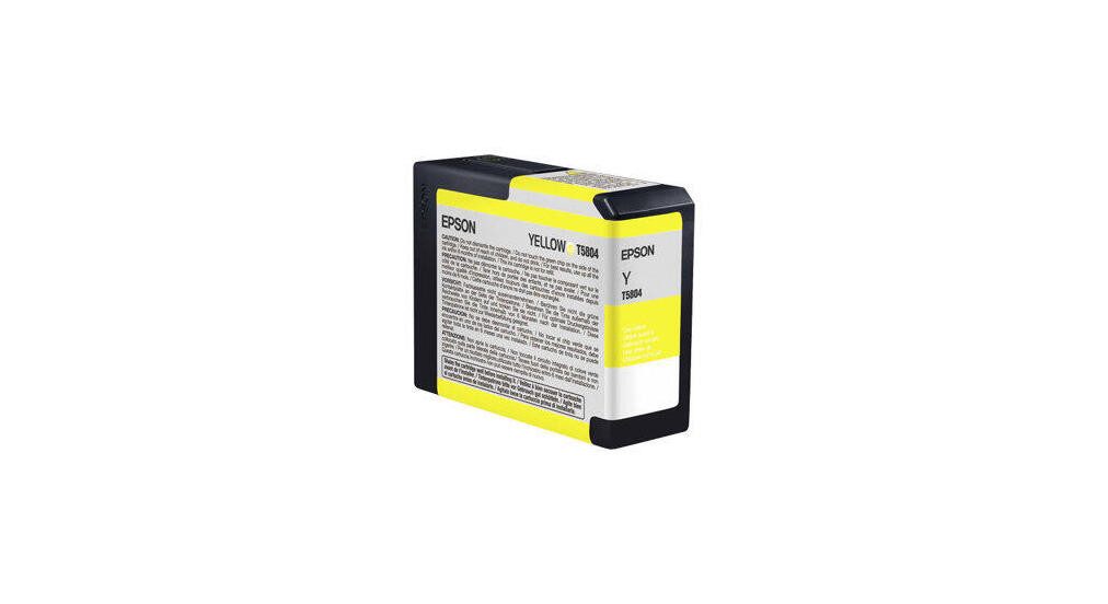 Epson T5804 Druckerpatrone gelb Tintenpatrone