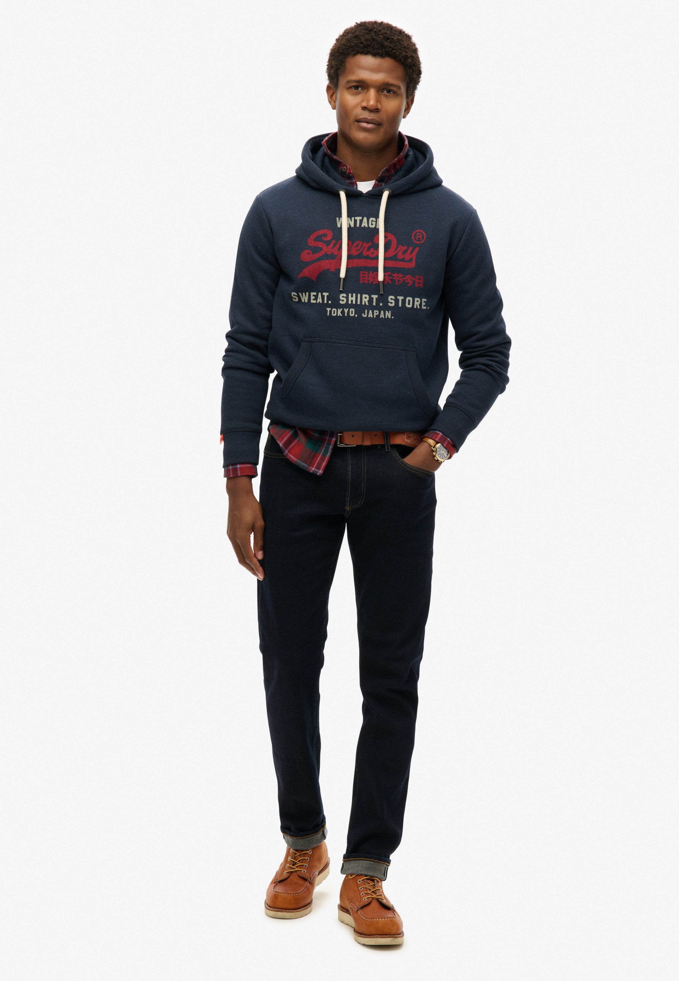Superdry Kapuzensweatshirt SD-VL HERITAGE RELAXED HOOD