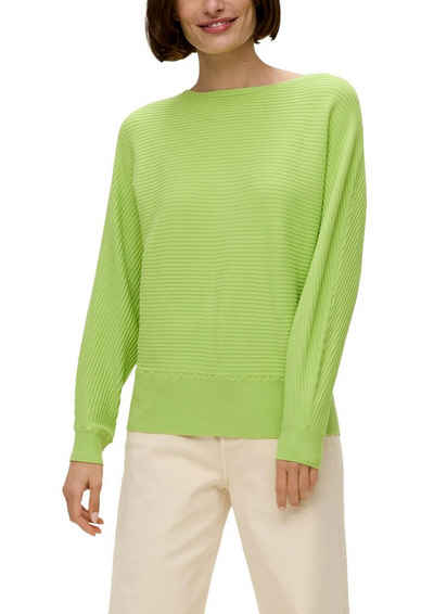 s.Oliver Strickpullover mit auffälliger Farbe