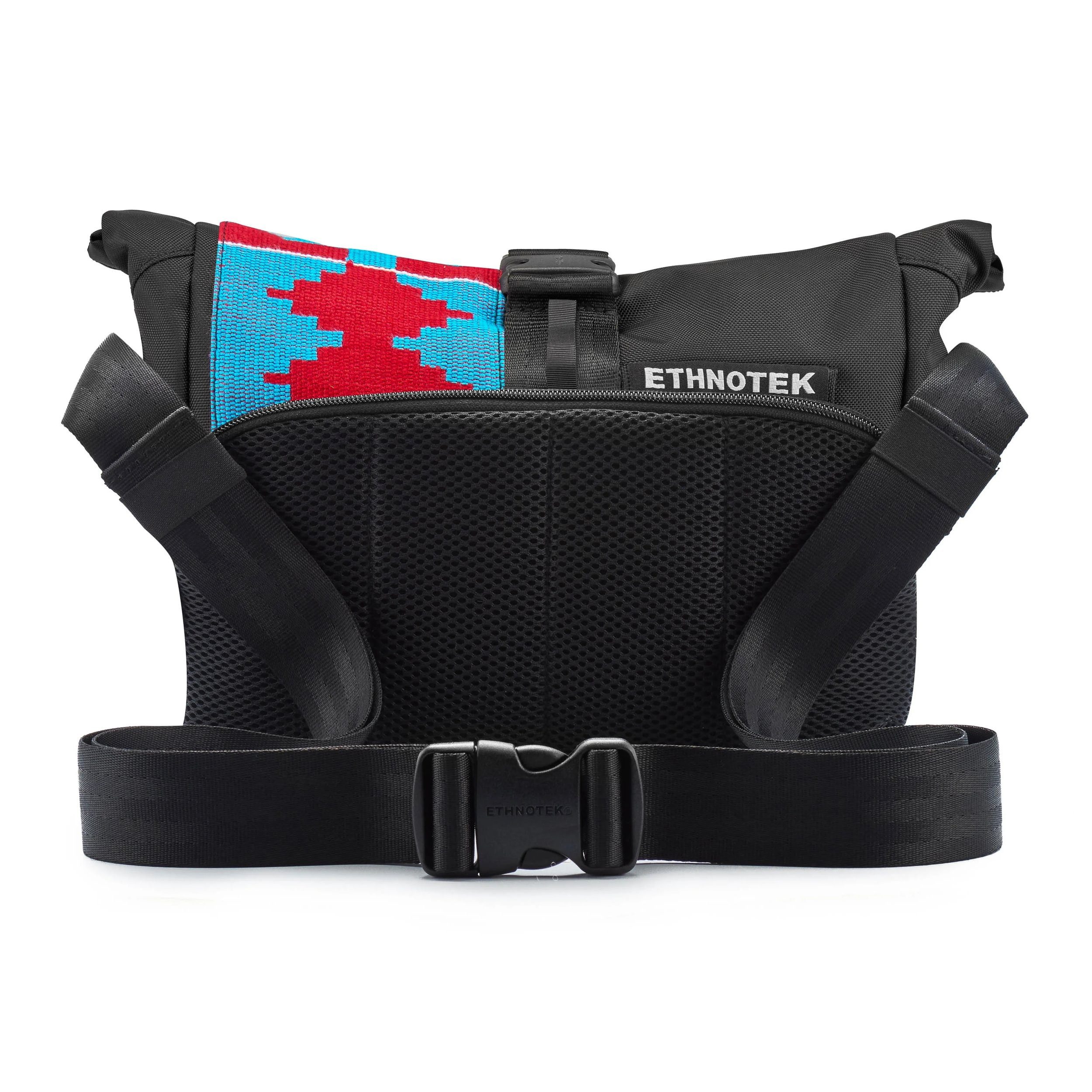 Ethnotek Messenger Bag Cyclo Sling Umhängetasche, Kunsthandwerker Stoff