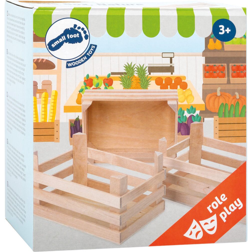 Small Foot Aufbewahrungsbox Große Kiste Natur, günstig online kaufen