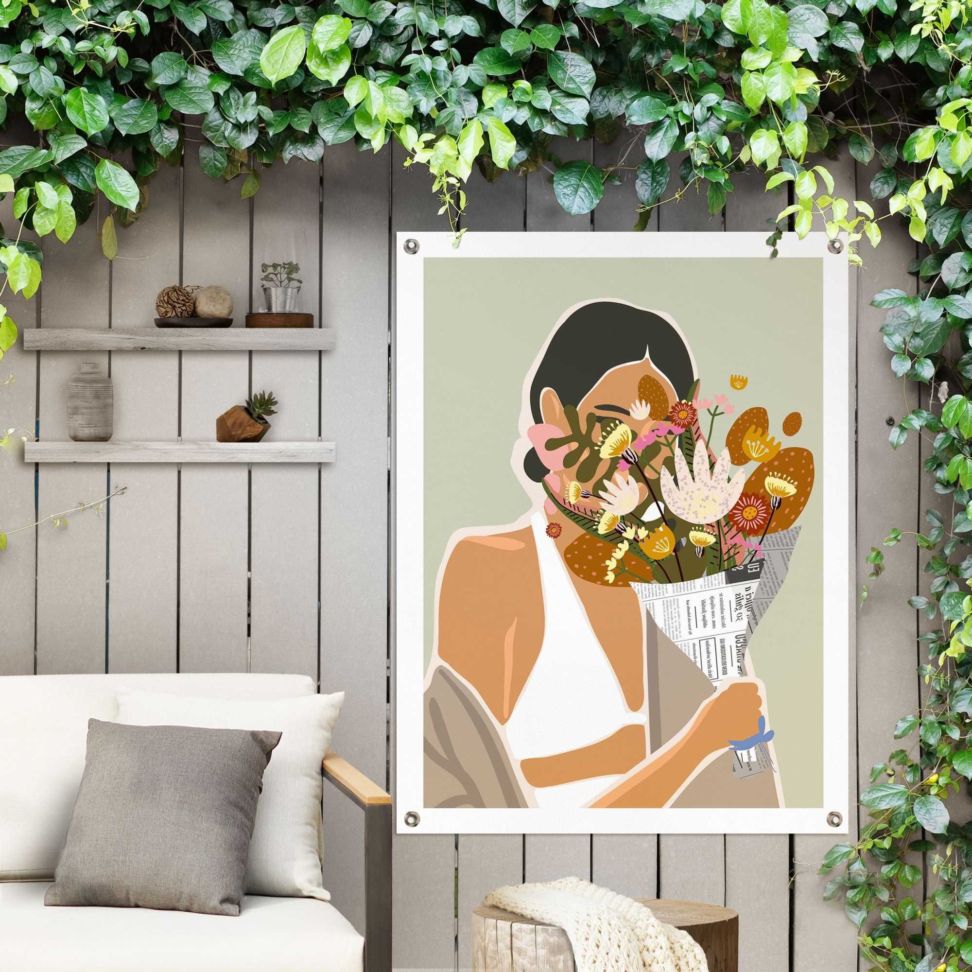 Reinders! Poster Blumenstrauß, Outdoor für Garten oder Balkon