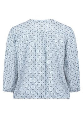 Cartoon Klassische Bluse mit Muster Design