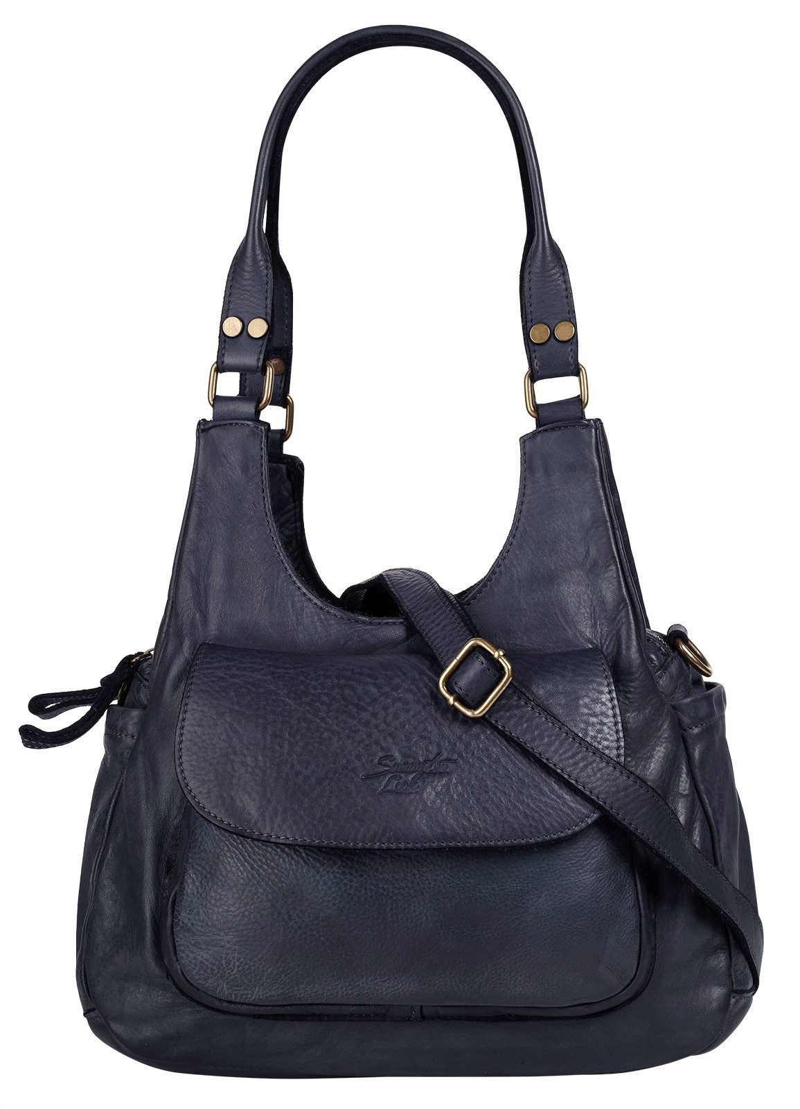 Samantha Look Umhängetasche, echt Leder, Made günstig online kaufen