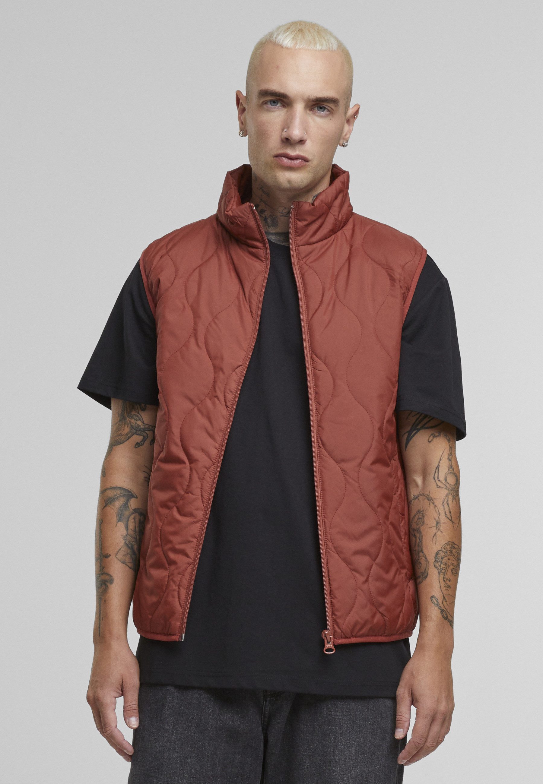 URBAN CLASSICS Steppweste Urban Classics Mens Super Light Bubble Vest (1-tlg)