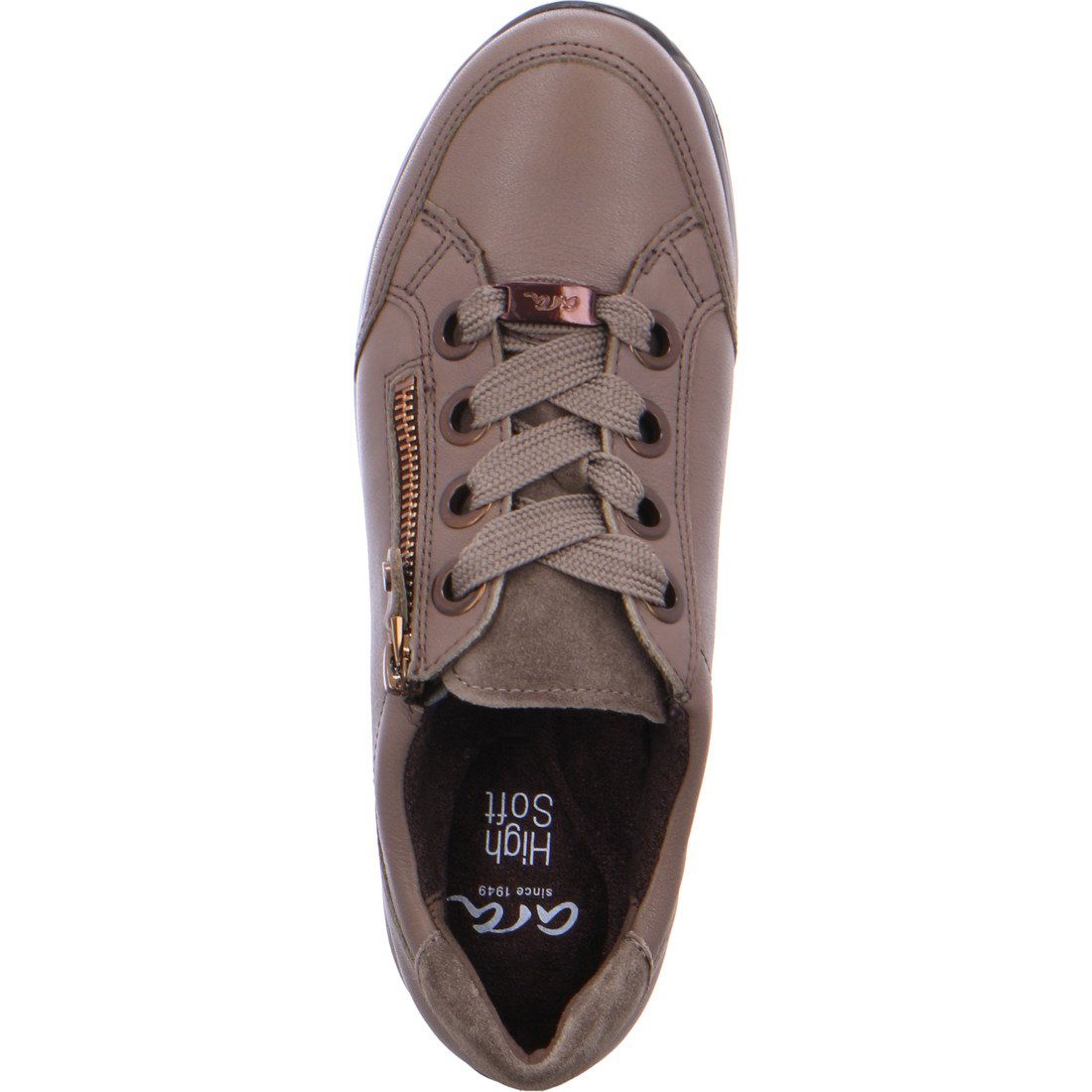 046933 Schnürschuh grau ARABIA - Ara Schnürschuh Materialmix Osaka Ara Schuhe,