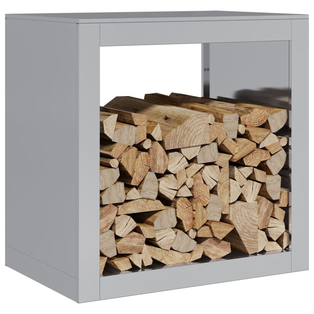 vidaXL Kaminholzregal 60 x 40 x 60 cm Kaminholzregal Brennholzregal Kaminholzlager Holzlager, BxTxH:60x40x60 cm