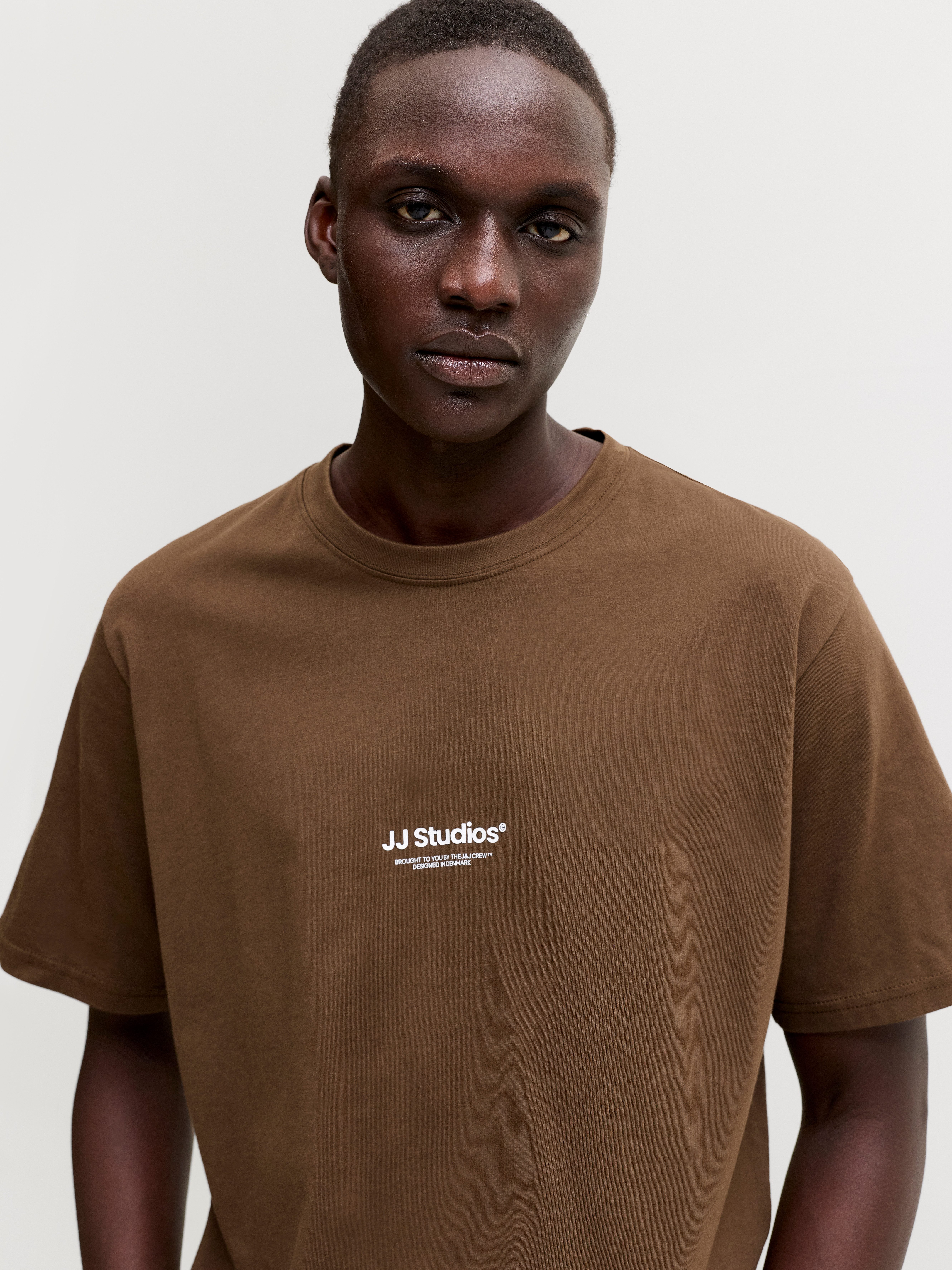 Jack & Jones T-Shirt JJESOHO TEE SS CREW NECK NOOS Baumwolle, relaxed fit – Bild 3 von 5