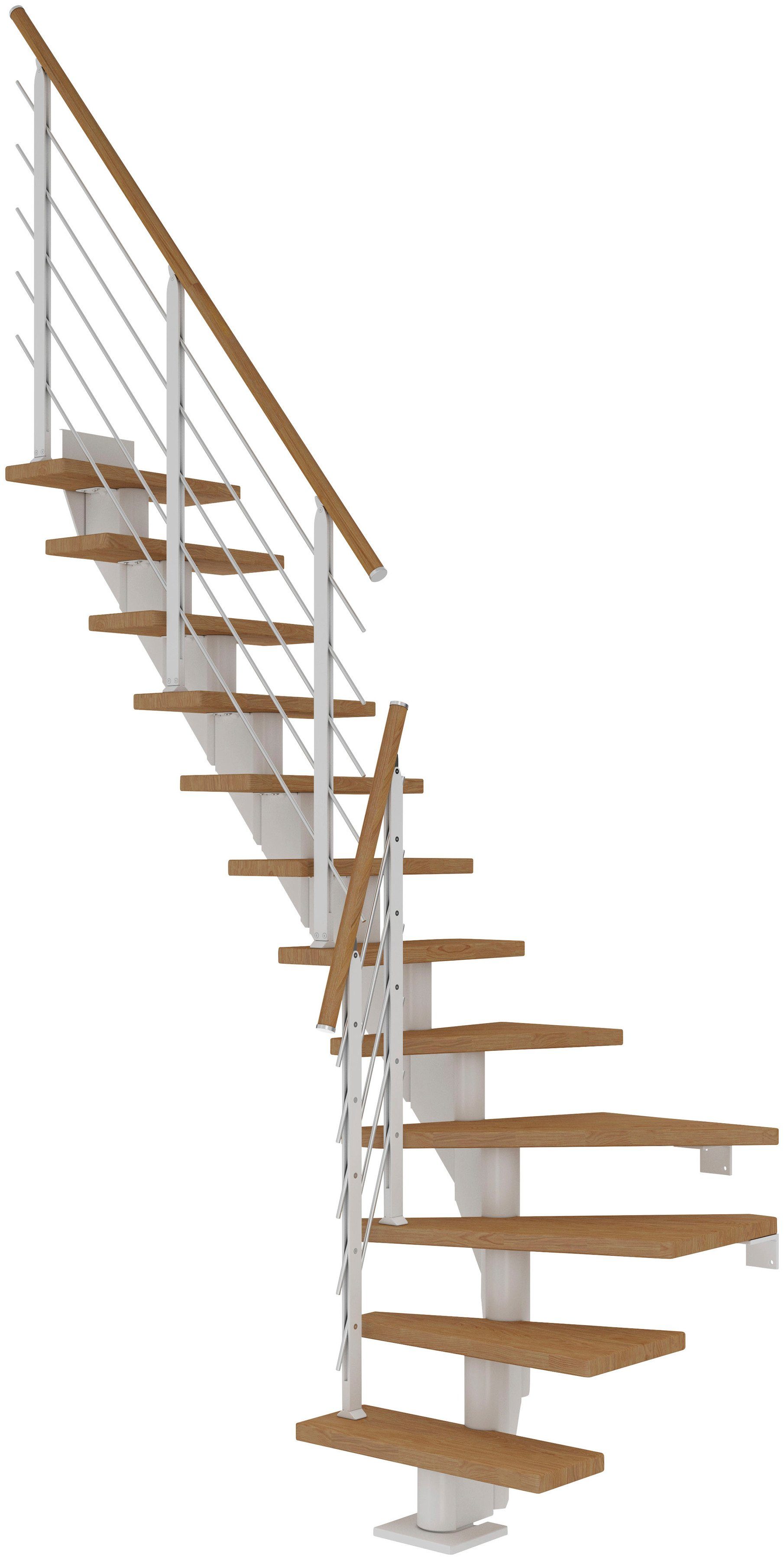 Dolle Mittelholmtreppe Frankfurt, für Geschosshöhen bis 301 cm, Stufen offen