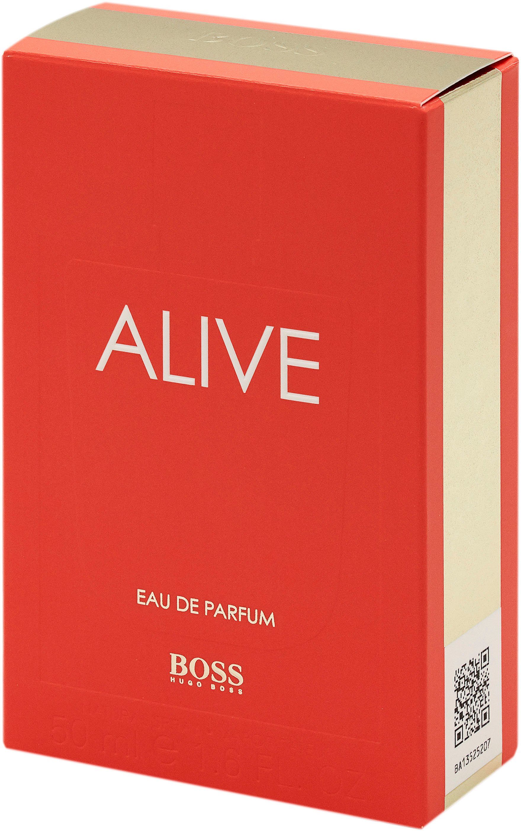 BOSS Eau de Parfum ALIVE, EDP, Interessanter Duft