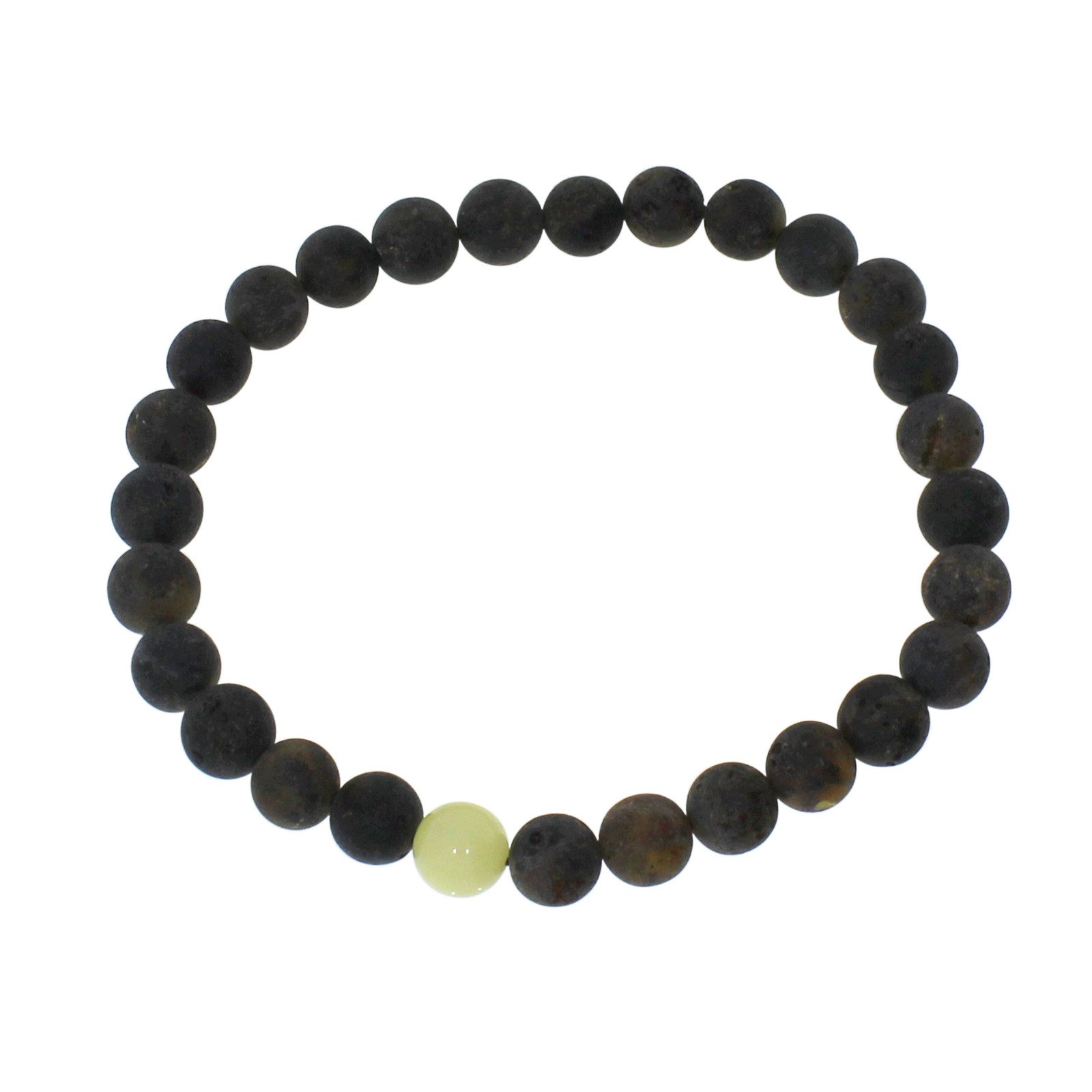 OSTSEE-SCHMUCK Armband Ostsee-Schmuck Armband Kugel 7 mm Armband Kugel 7 mm