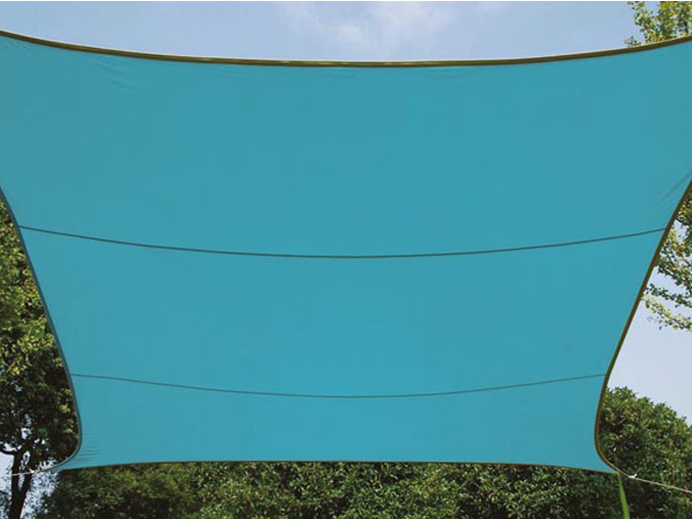 PEREL Sonnensegel, rechteckig 2x3m 3x4m Balkon günstig online kaufen