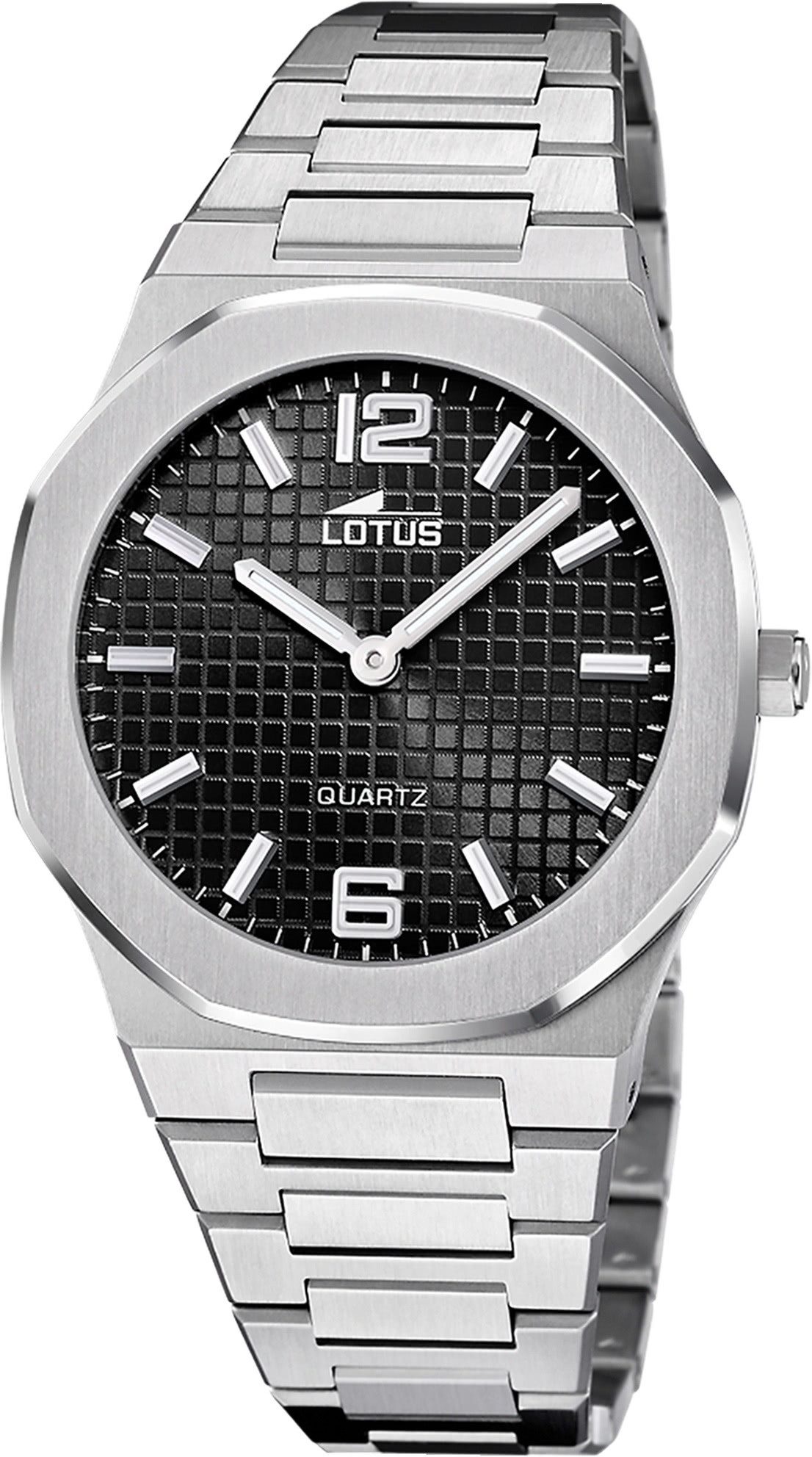 Quarzuhr Lotus Herrenuhr Edelstahl silber Lotus