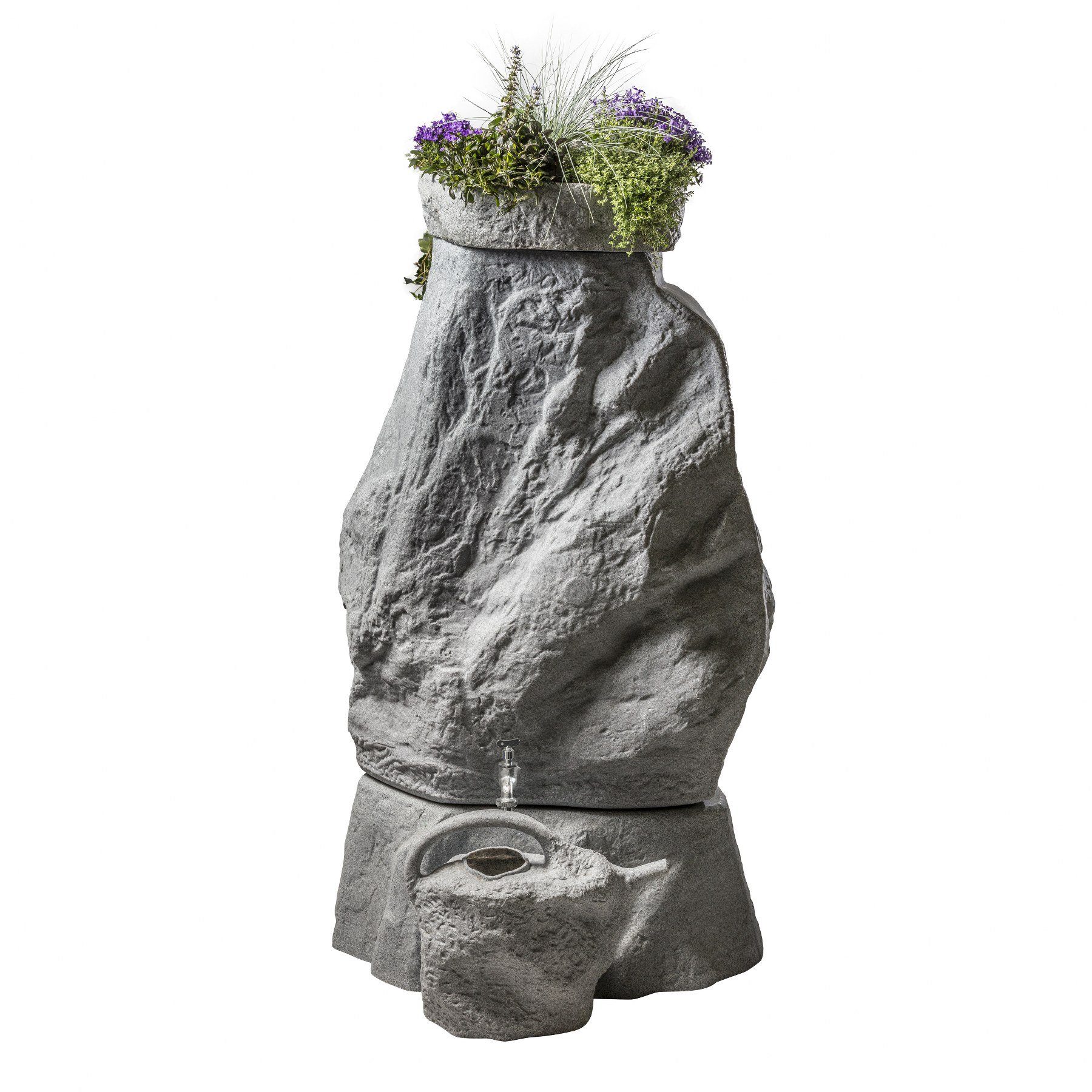 GreenLife Gießkanne GreenLife Gießkanne 9 l granitgrau UV- und witterungsbeständig