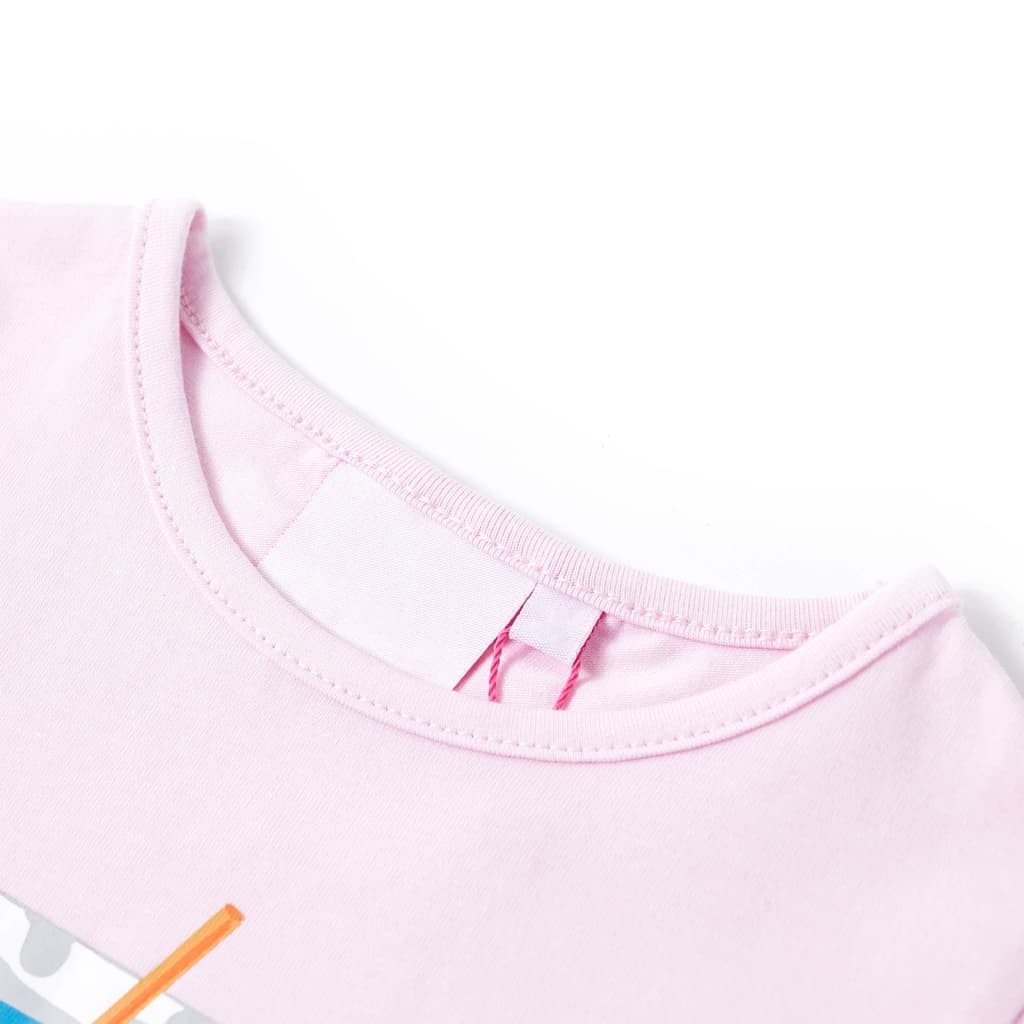 vidaXL T-Shirt Kinder-T-Shirt Zartrosa 116
