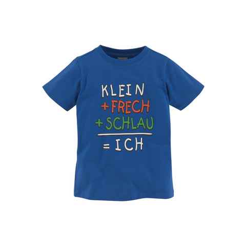 KIDSWORLD T-Shirt KLEIN+FRECH+SCHLAU..., cooler Spruch