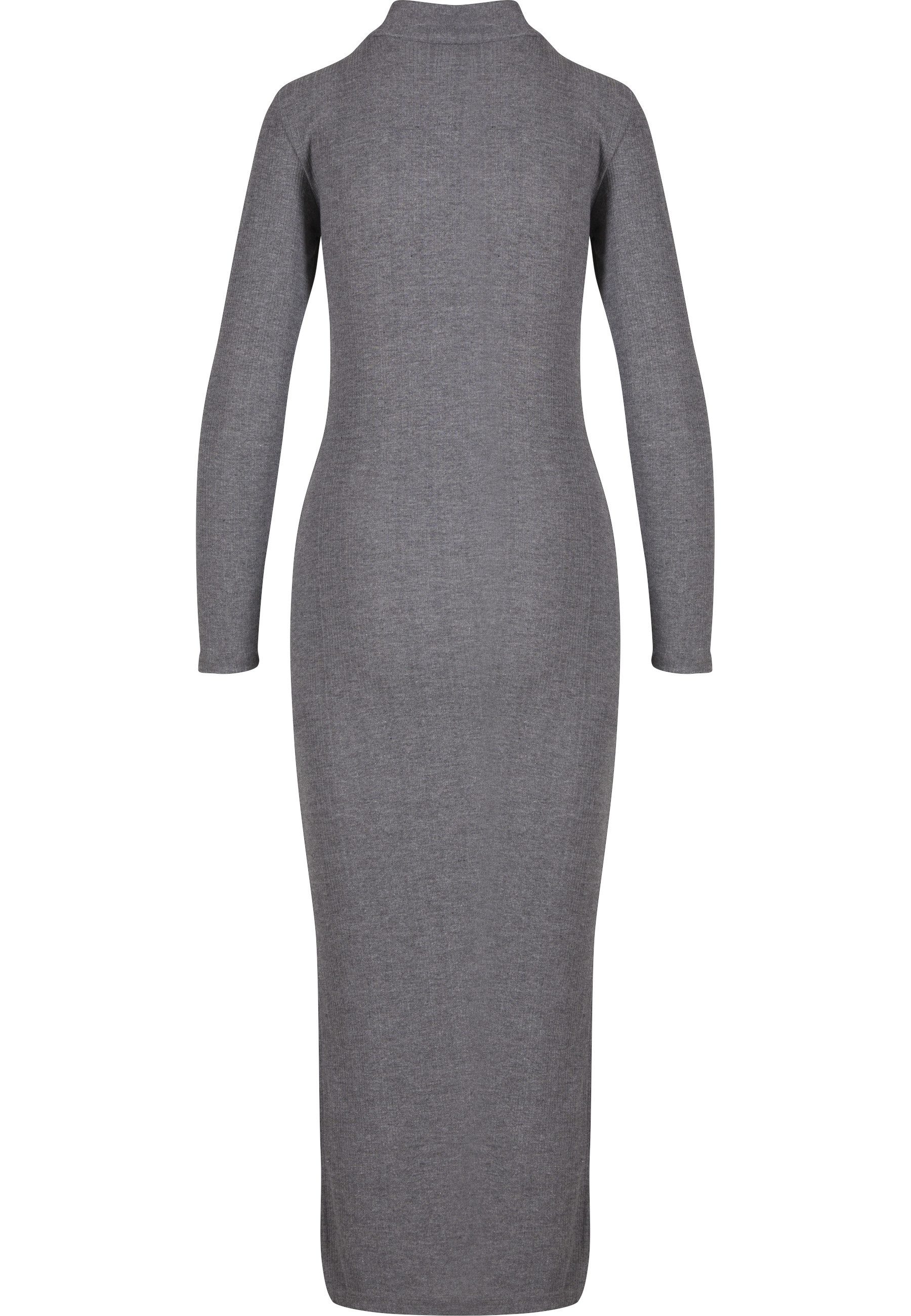 URBAN CLASSICS Shirtkleid Urban Classics Ladies Rib Longlseeve Mockneck Dre günstig online kaufen