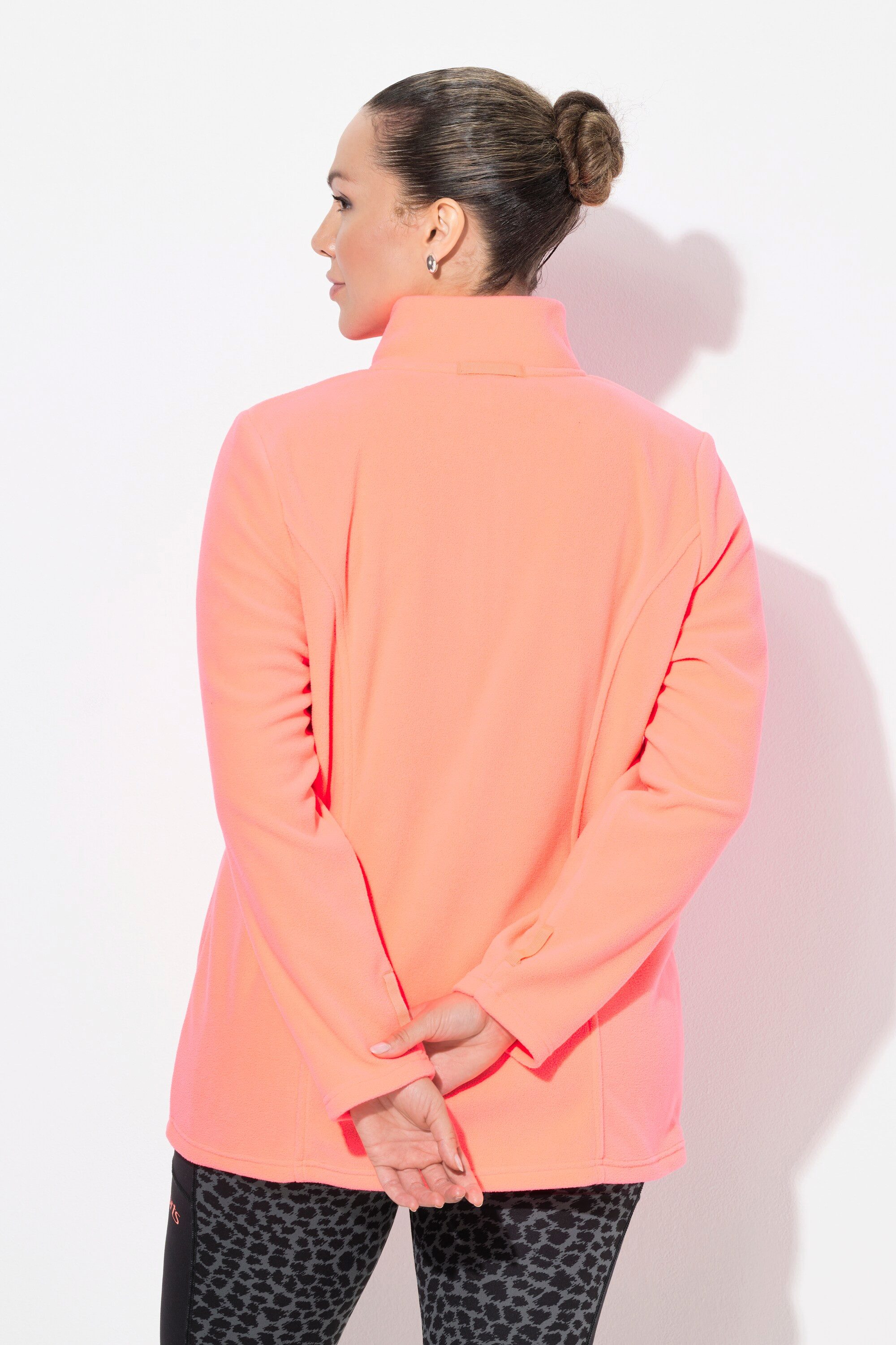 Ulla Popken Sweatjacke Fleecejacke Baukastensystem Innenjacke recycelt