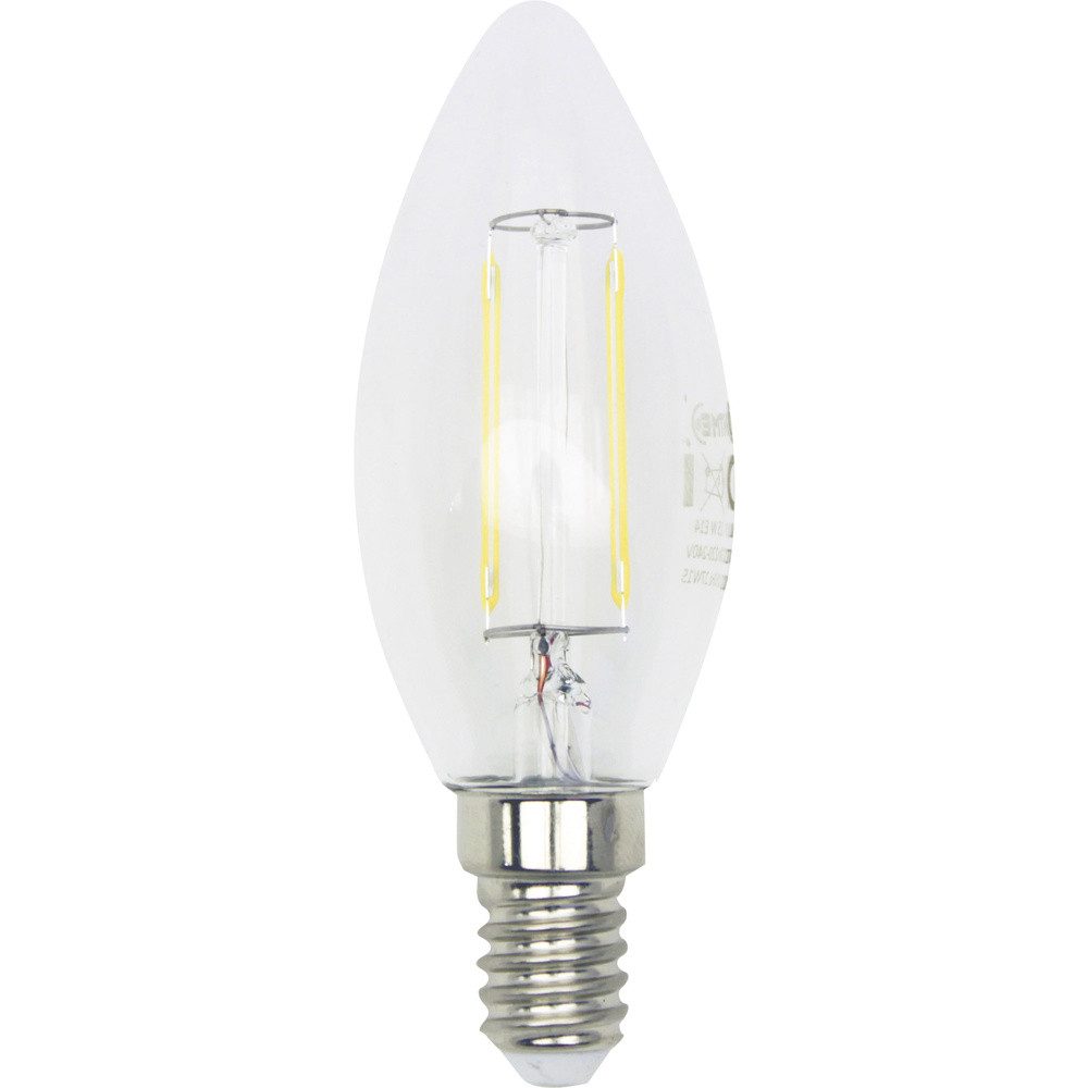 LightMe LED-Leuchtmittel LightMe LM85264 LED EEK F (A - G) E14 Kerzenform 5 W = 40 W Warmweiß (