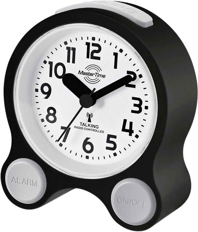 MASTER TIME Funkwecker Quarzwecker, automatischer Kalender