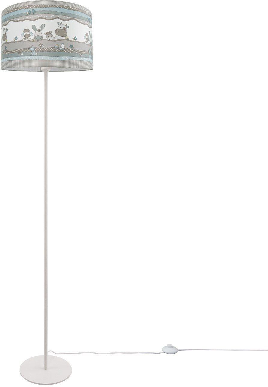 Paco Home Stehlampe Cosmo 210, ohne Leuchtmittel, Kinderlampe LED Kinderzimmer, Tier-Motiv, verspielt, Stehleuchte E27 | Standleuchten