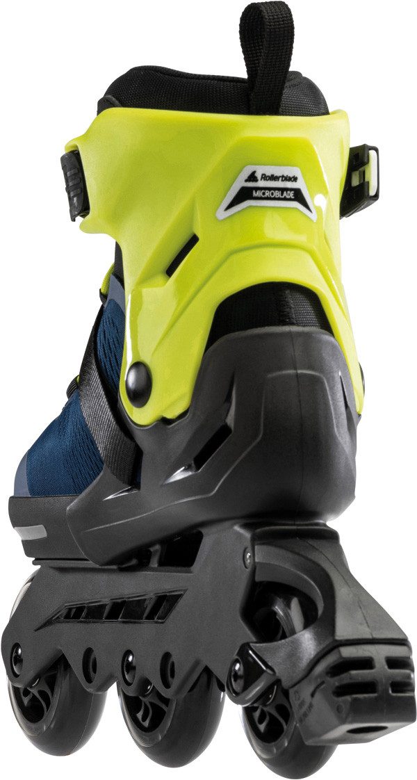 ROLLERBLADE Inlineskates ROLLERBLADE MICROBLADE 3WD Inline Skate blue royal/lime