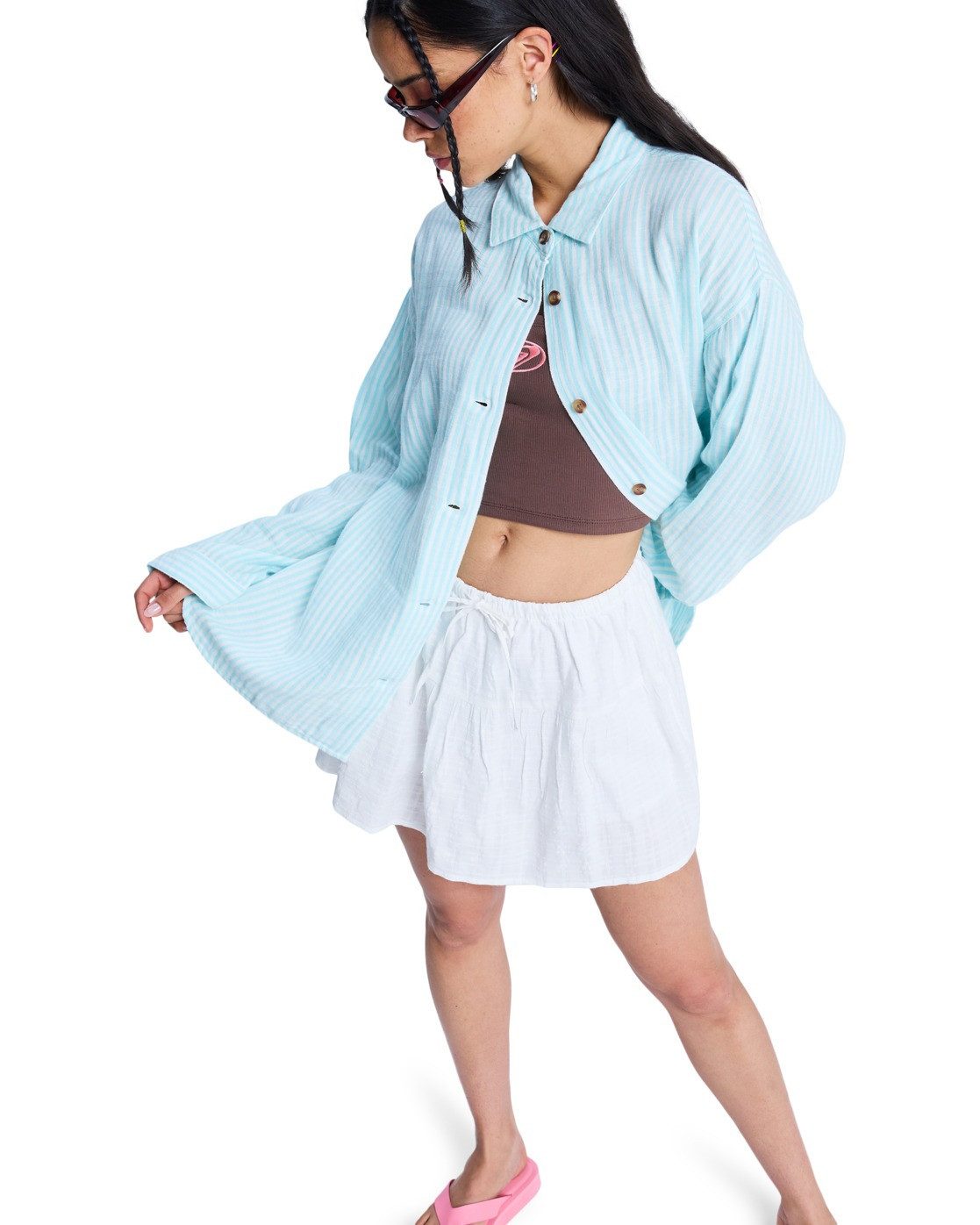 Roxy Langarmshirt Morning Shine Stripe