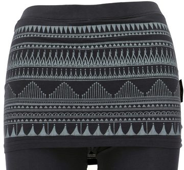 Guru-Shop Hose & Shorts Yoga-Hose, Leggings mit Minirock aus.. alternative Bekleidung