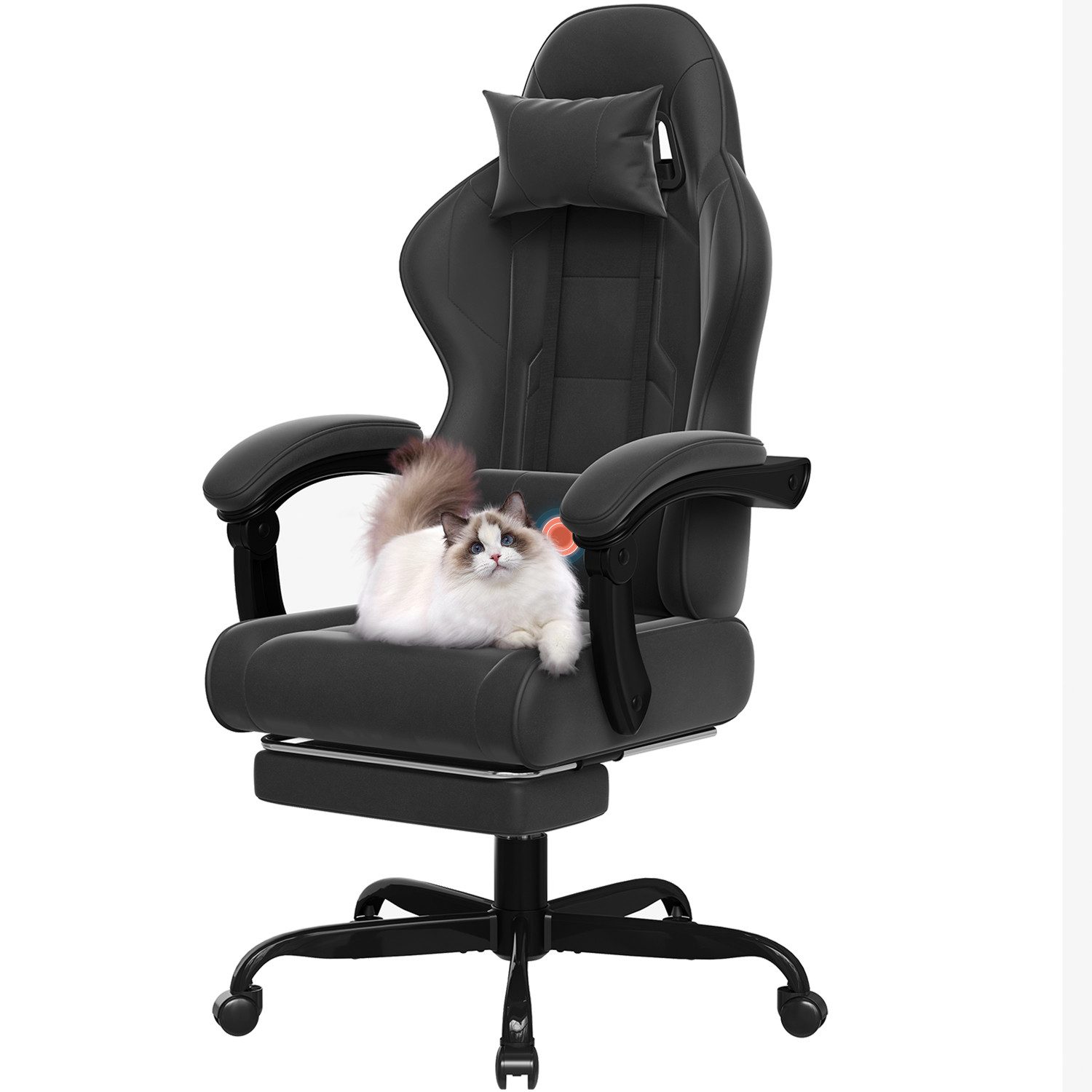 HOMALL Gaming-Stuhl Massage-Bürostuhl aus Stoff mit günstig online kaufen