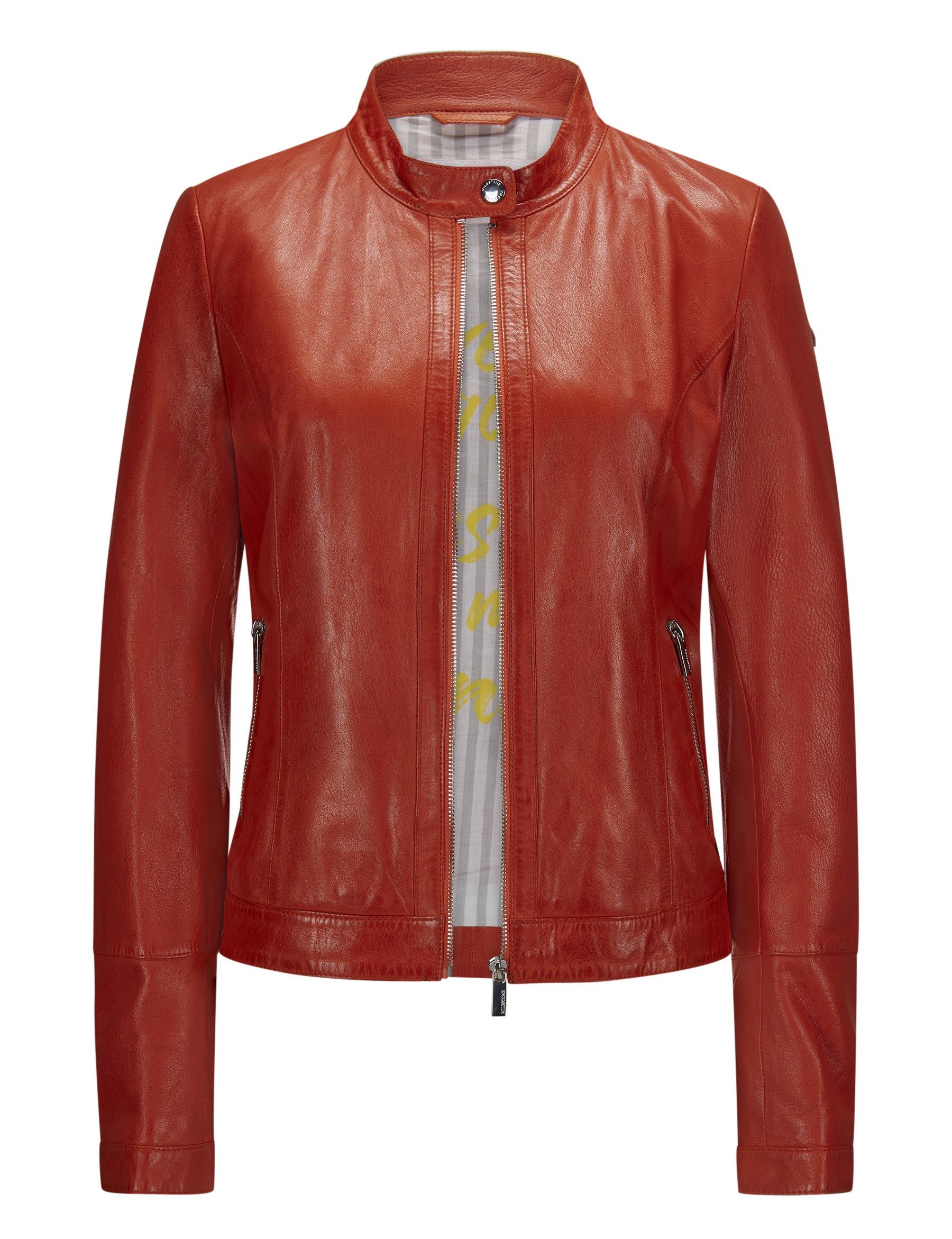 Milestone Lederjacke MSOrla leichte Jacke aus weichem Lammleder günstig online kaufen