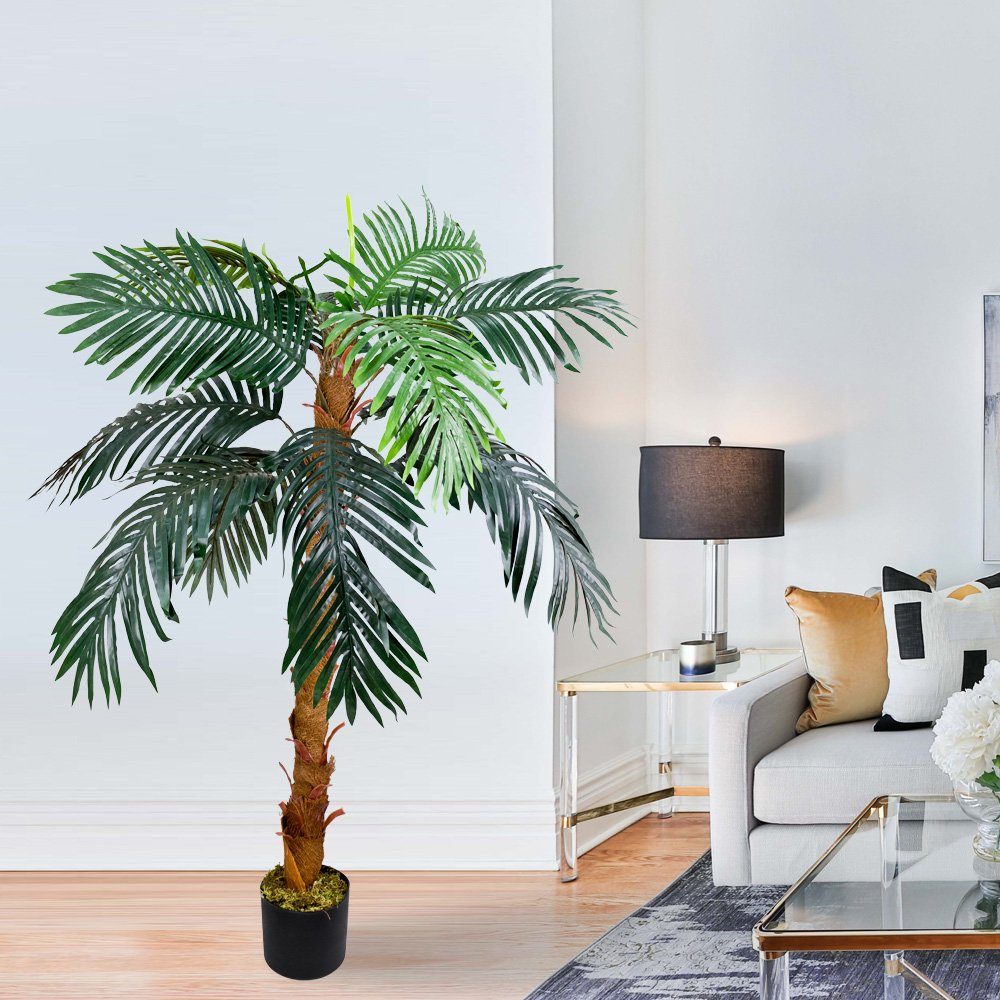 Kunstpalme Palmenbaum Königs Palme Cocos Kunstpflanze günstig online kaufen