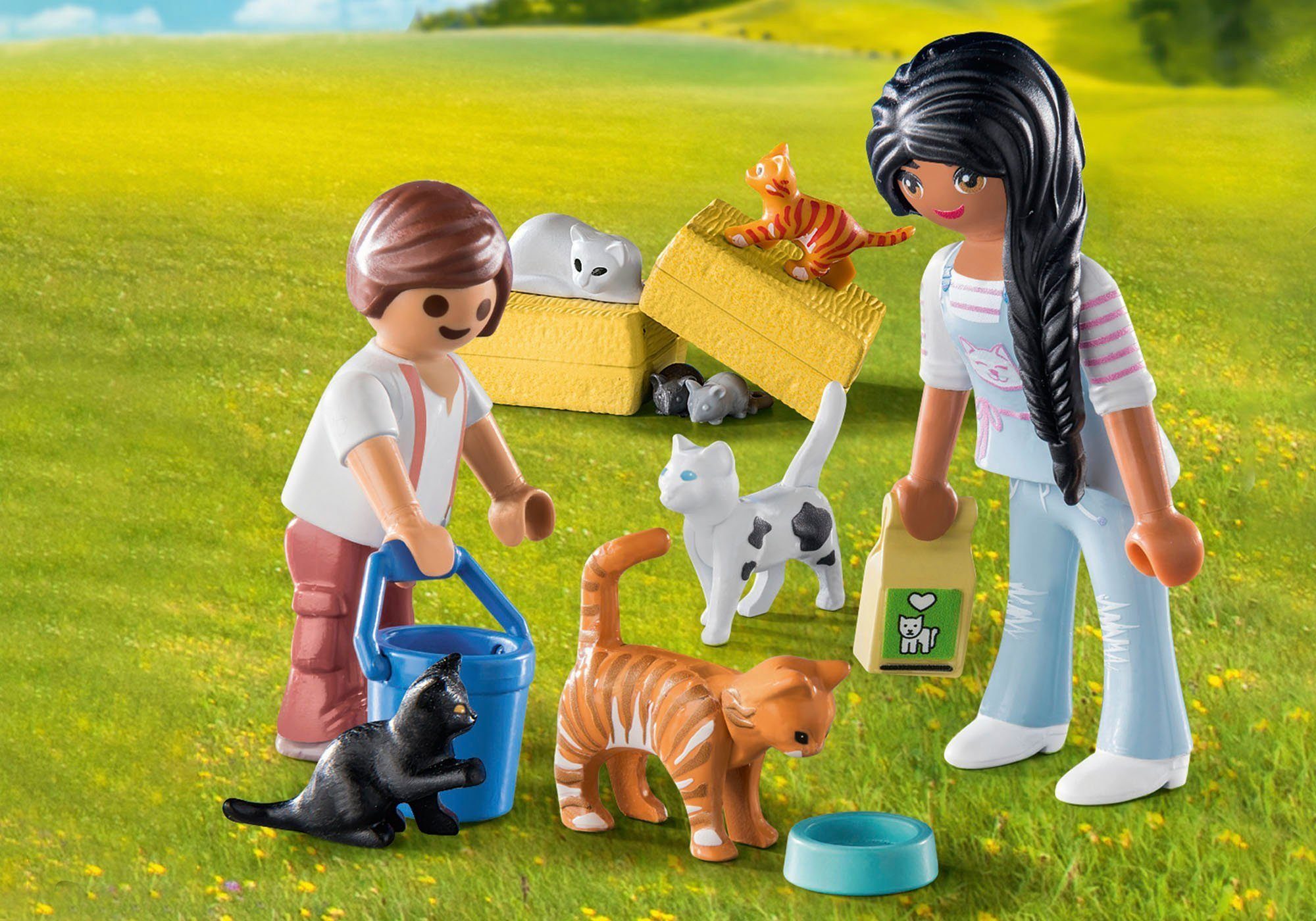 Playmobil® Spielfigur Katzenfamilie günstig online kaufen