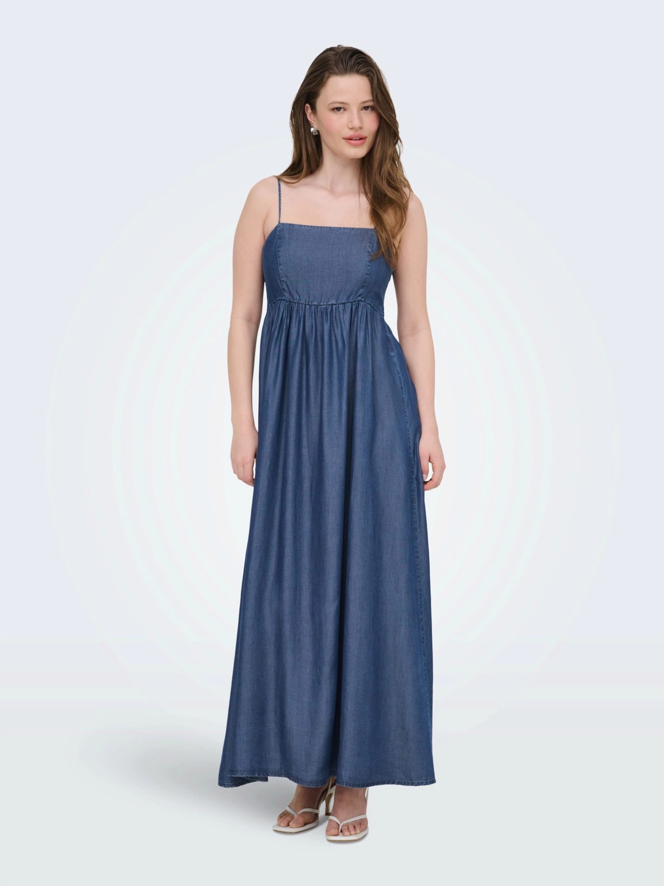 ONLY Maxikleid ONLPEMA (1-tlg) Drapiert/gerafft