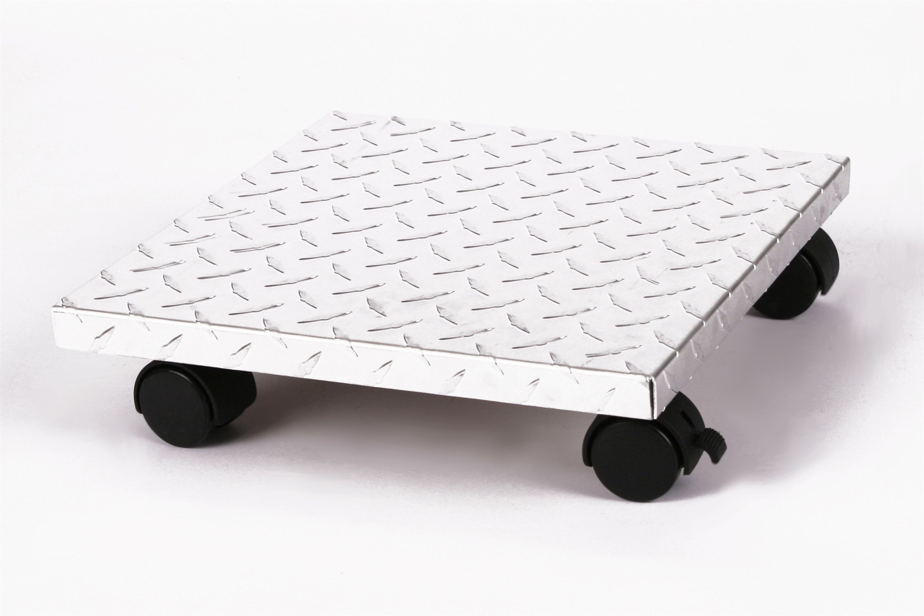 Szagato Pflanzenroller Möbelroller ALU Edelstahl 30 cm 40 cm 50 cm (Alle Ausführungen)