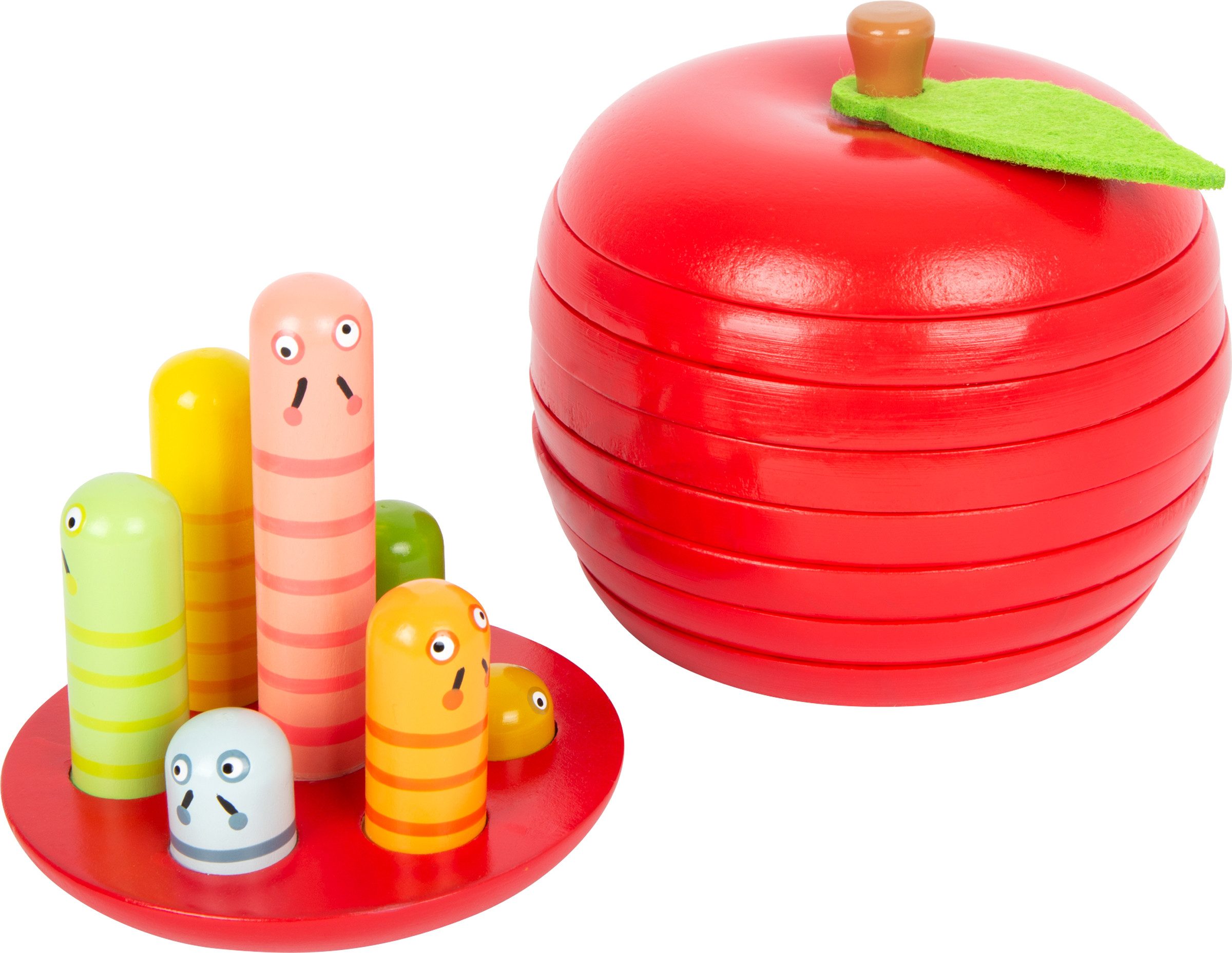 Small Foot Steckspielzeug Logisteck Apfel
