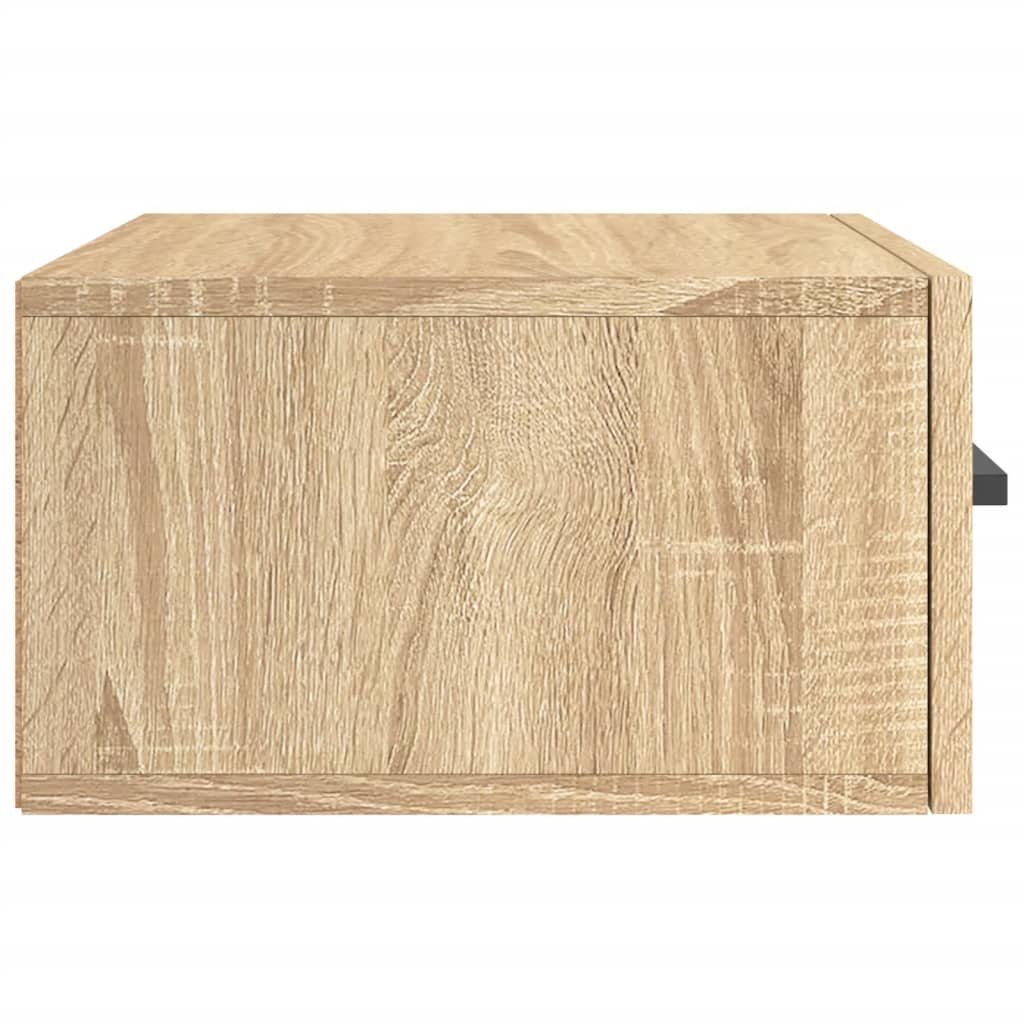 cm Sonoma-Eiche Sonoma (1-St) vidaXL 35x35x20 Eiche Fächerschrank Wand-Nachttisch