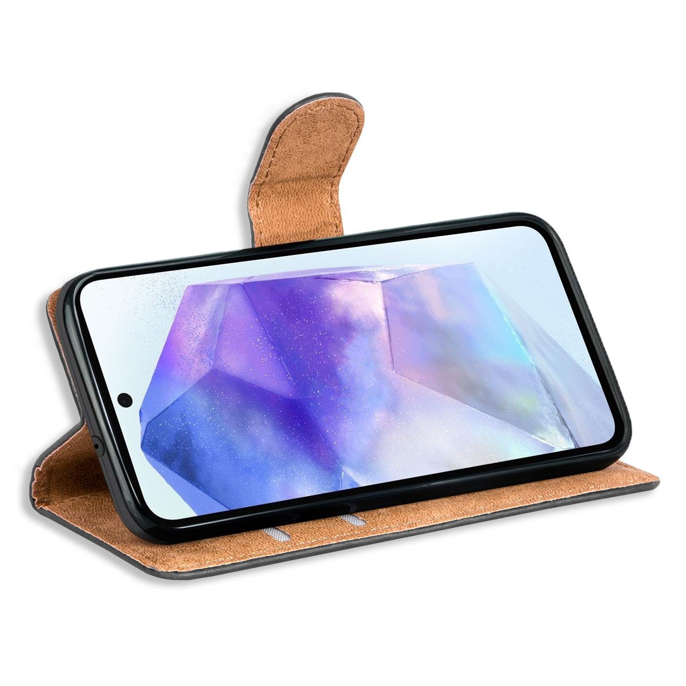 CoolGadget Handyhülle Wallet Klapp Tasche Book Case für Samsung Galaxy A36 5G, Hülle Klapphülle Flip Cover Etui Schutzhülle – Bild 4 von 5