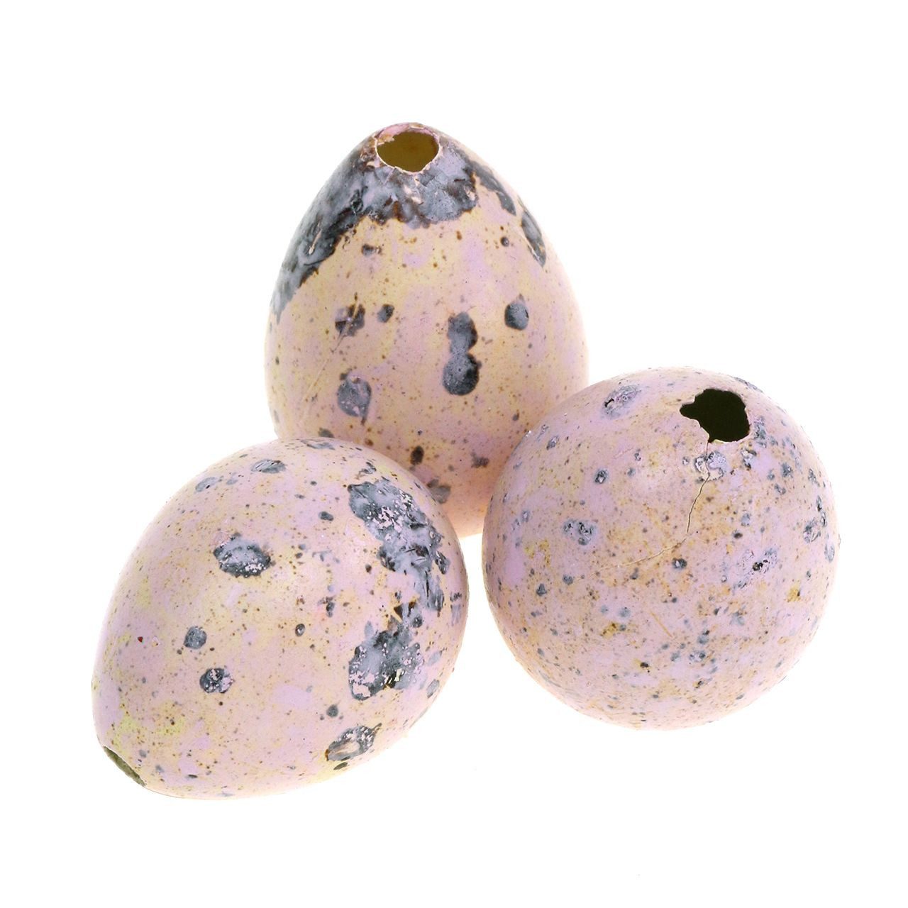 Viana Osterei Wachteleier Lavendel 3cm 50St - Dekoration Ostern Basteln, 50 Stück