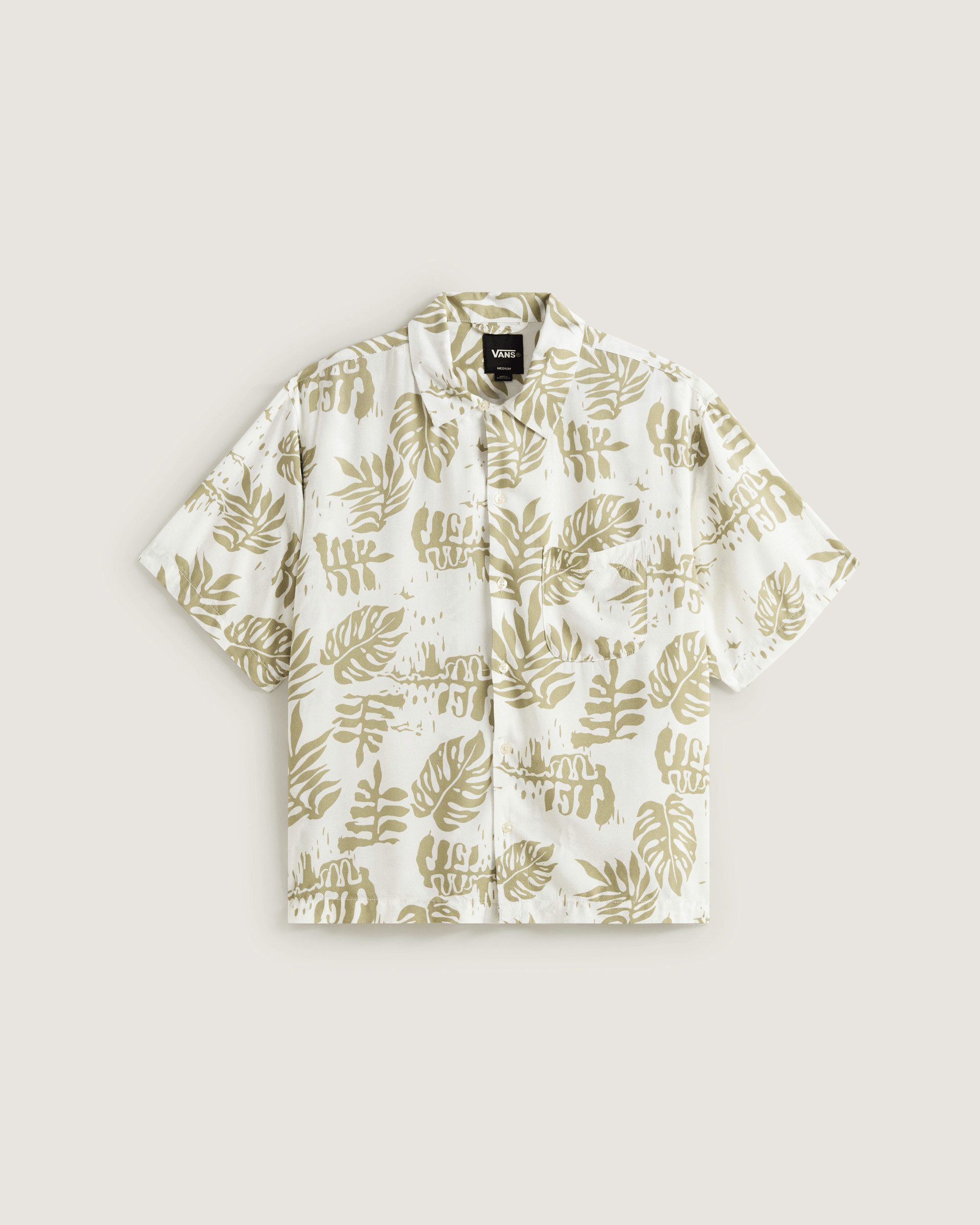 Vans Kurzarmhemd VAN DOREN PRINTED CAMP SS SHIRT 3 Kurzarm-Design, sportlicher Stil, für Sportmode, aus Viskose – Bild 2 von 3