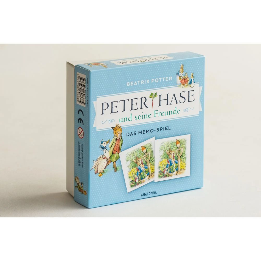 Anaconda Spiel Peter Hase und seine Freunde - Das Memo-Spiel mit 40 Spielkarten im...