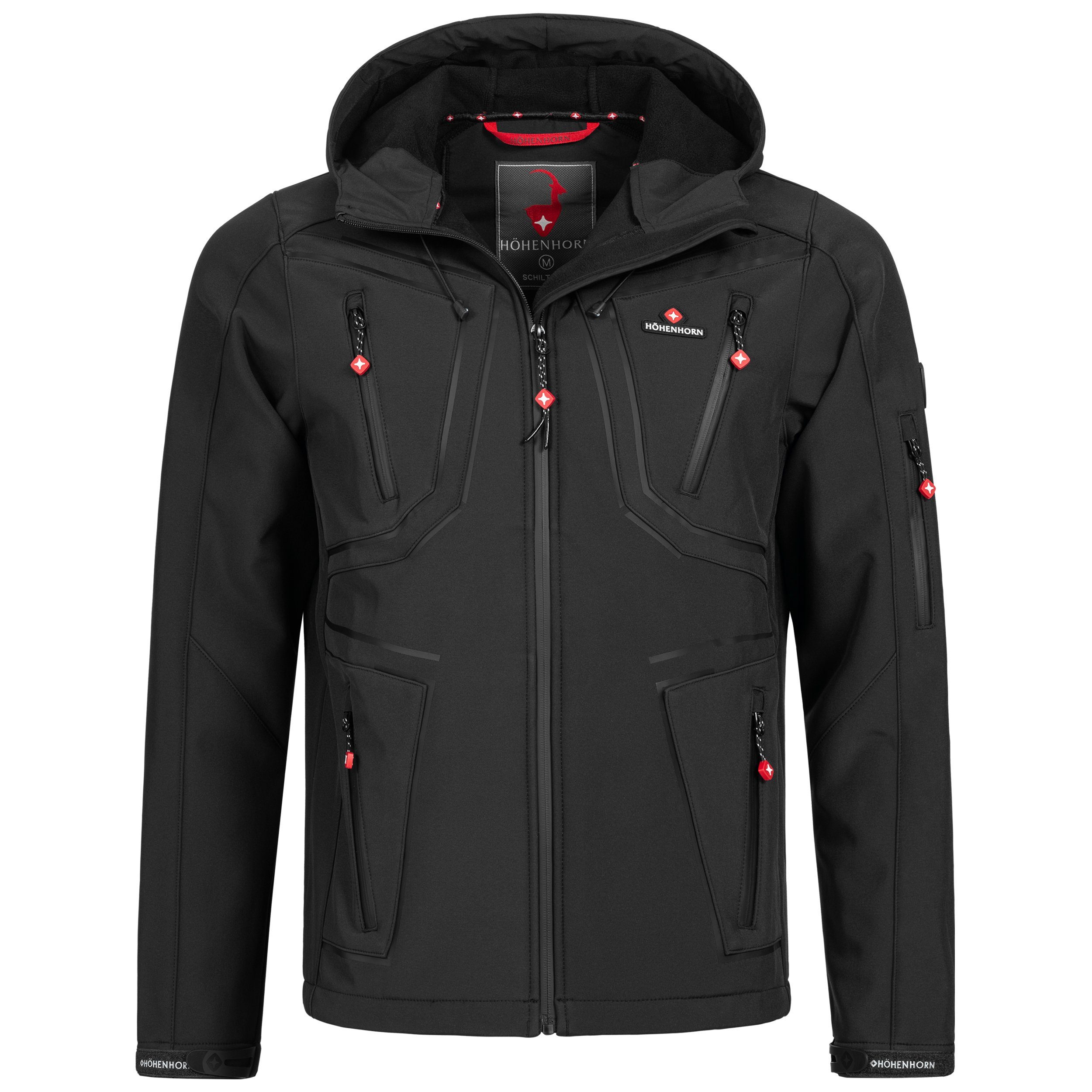 Softshelljacke Schilthorn Herren Softshell Jacke für Männer Outdoor Funktionsjacke
