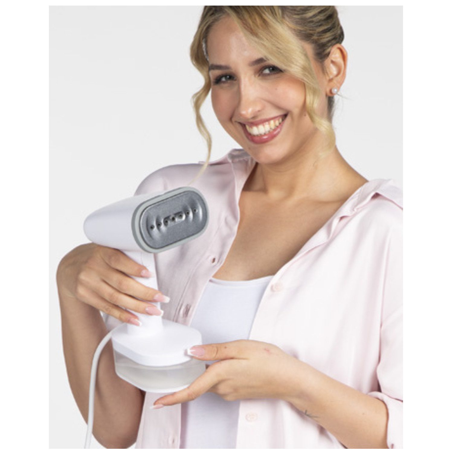 Vitapur Reise-Dampfbügeleisen 2-in-1 Hand Dampfbügelgerät - tragbar, schnell & effizient, 1600,00 W