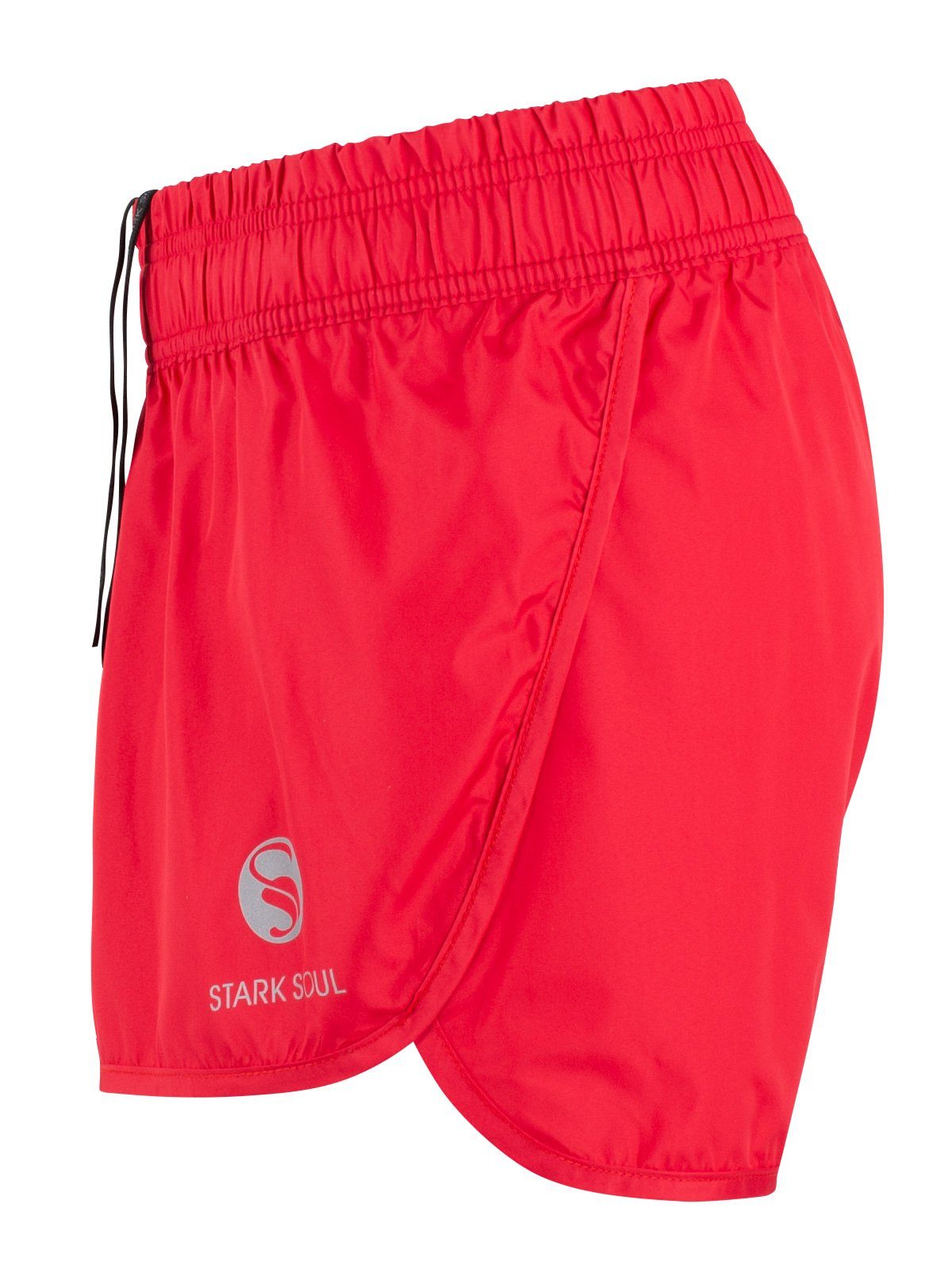 Sport Soul® Stark - Sporthose aus Rot Dry Schnelltrocknend Short Sporthose Quick kurze Material -