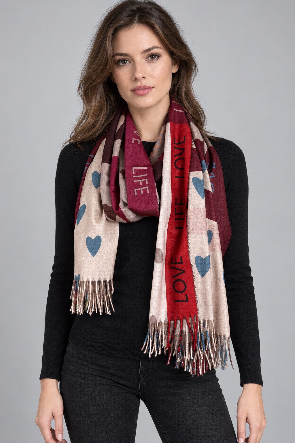 ITALY VIBES Pashmina Schal - Wollschal