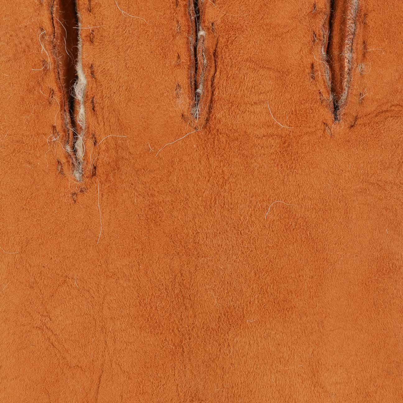 Caridei Lederhandschuhe (1-St) Handschuhe mit Futter, Made in Italy