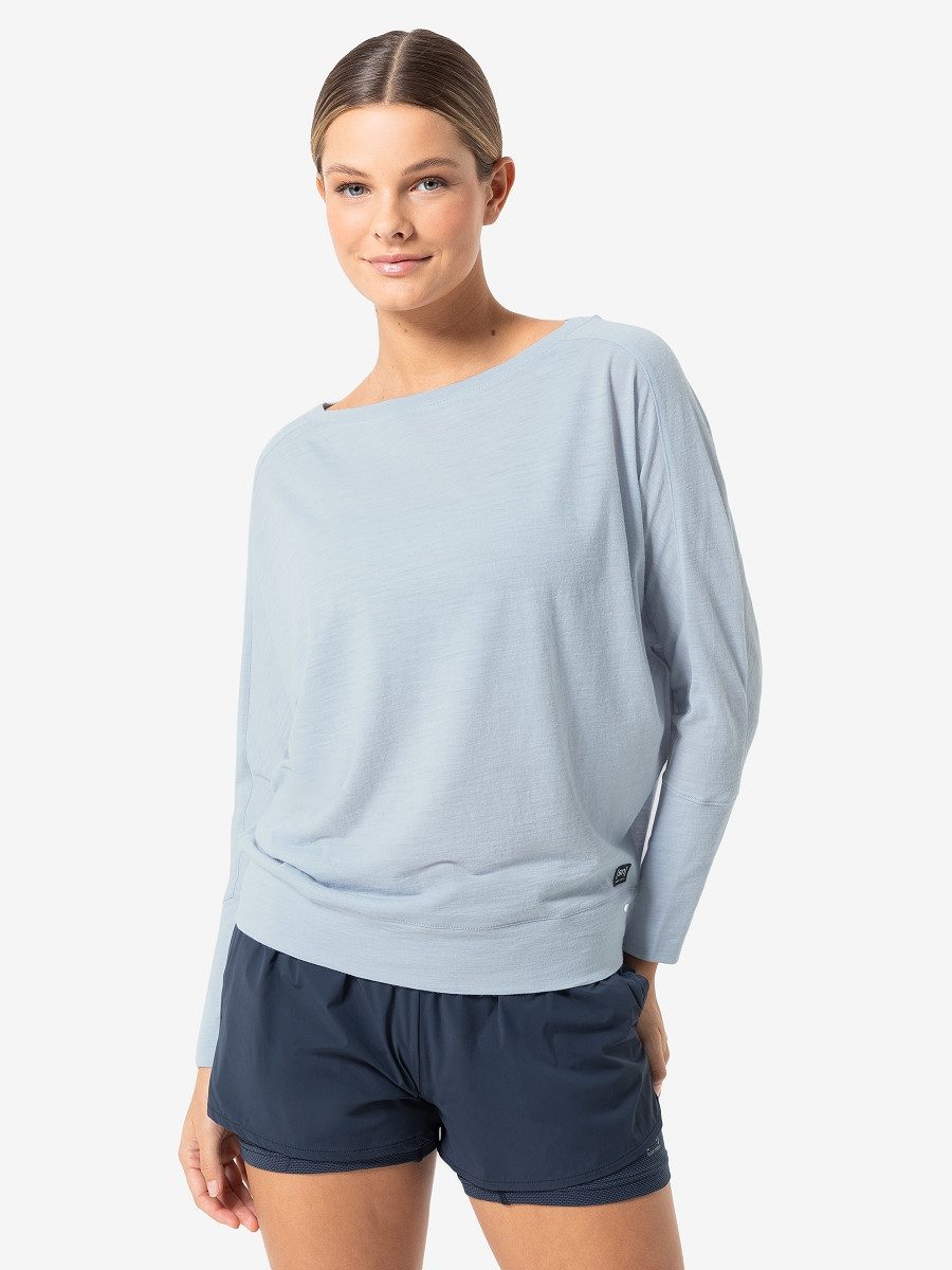 SUPER.NATURAL Langarmshirt für Damen aus Merino günstig online kaufen